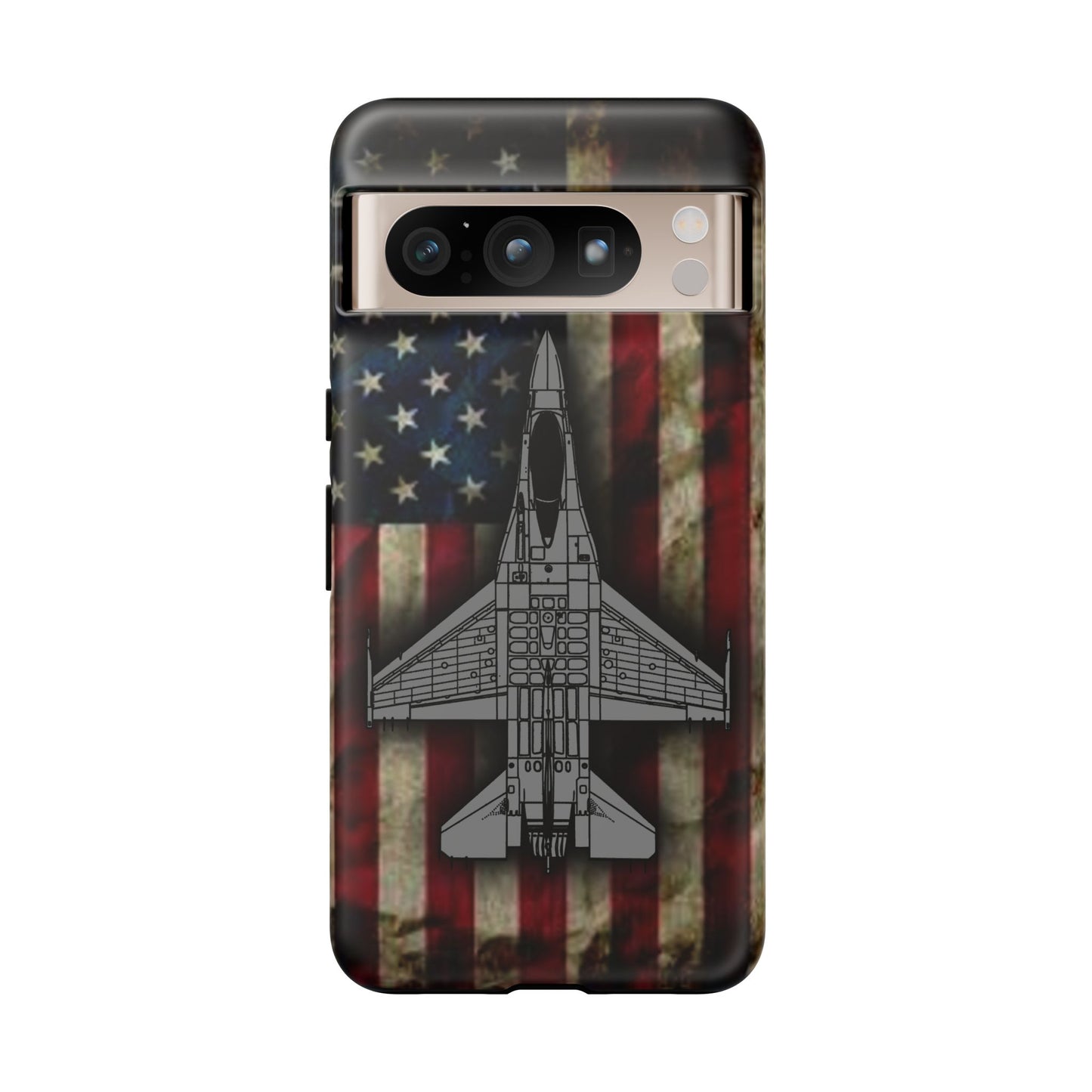 F-16 Old Glory Tough Cases for iPhone, Samsung, Google