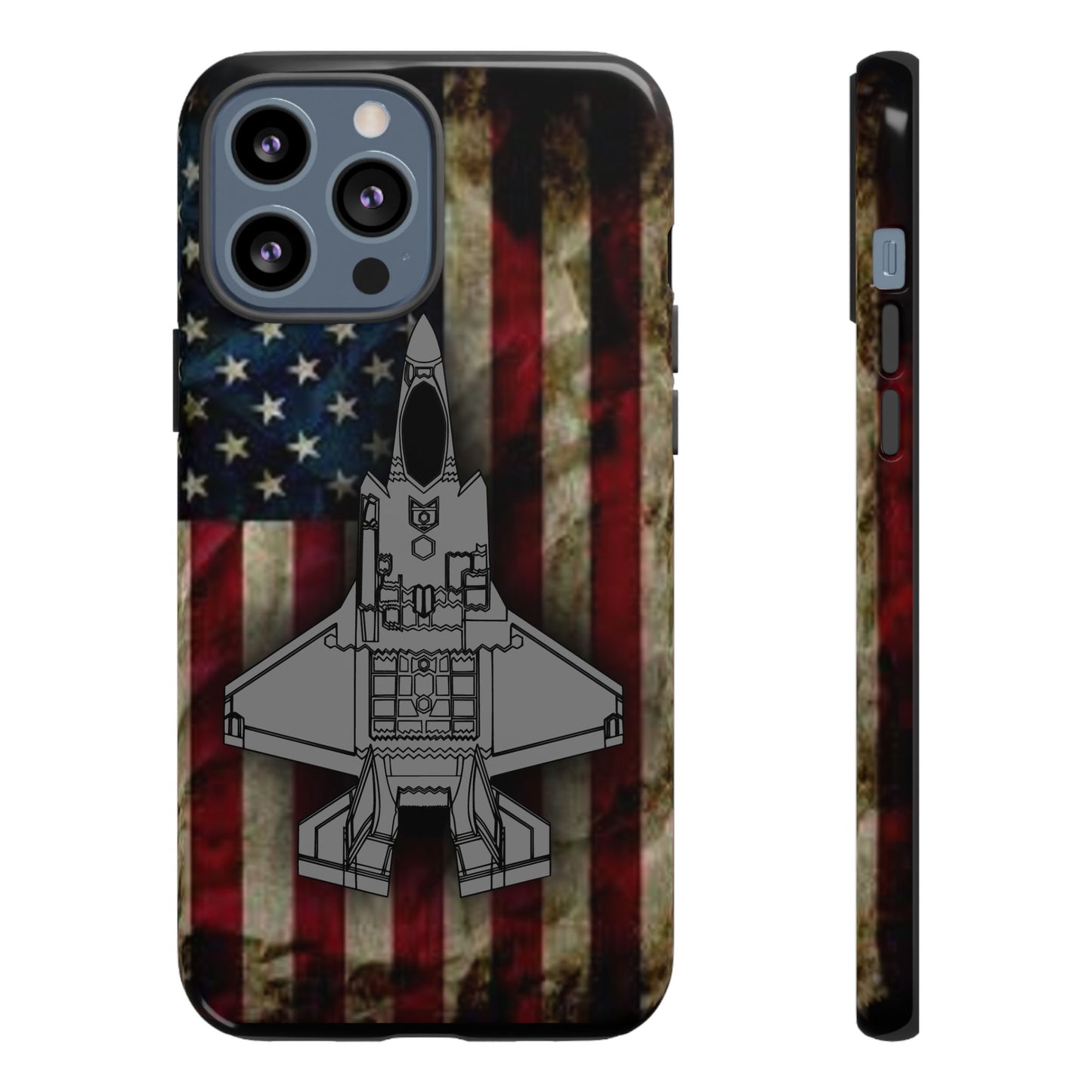 F-35A Old Glory Tough Cases for iPhone, Samsung, Google