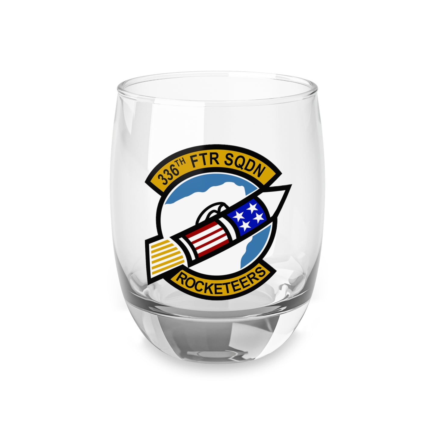 336FS "Rocketeers" Whiskey Glass, 6oz