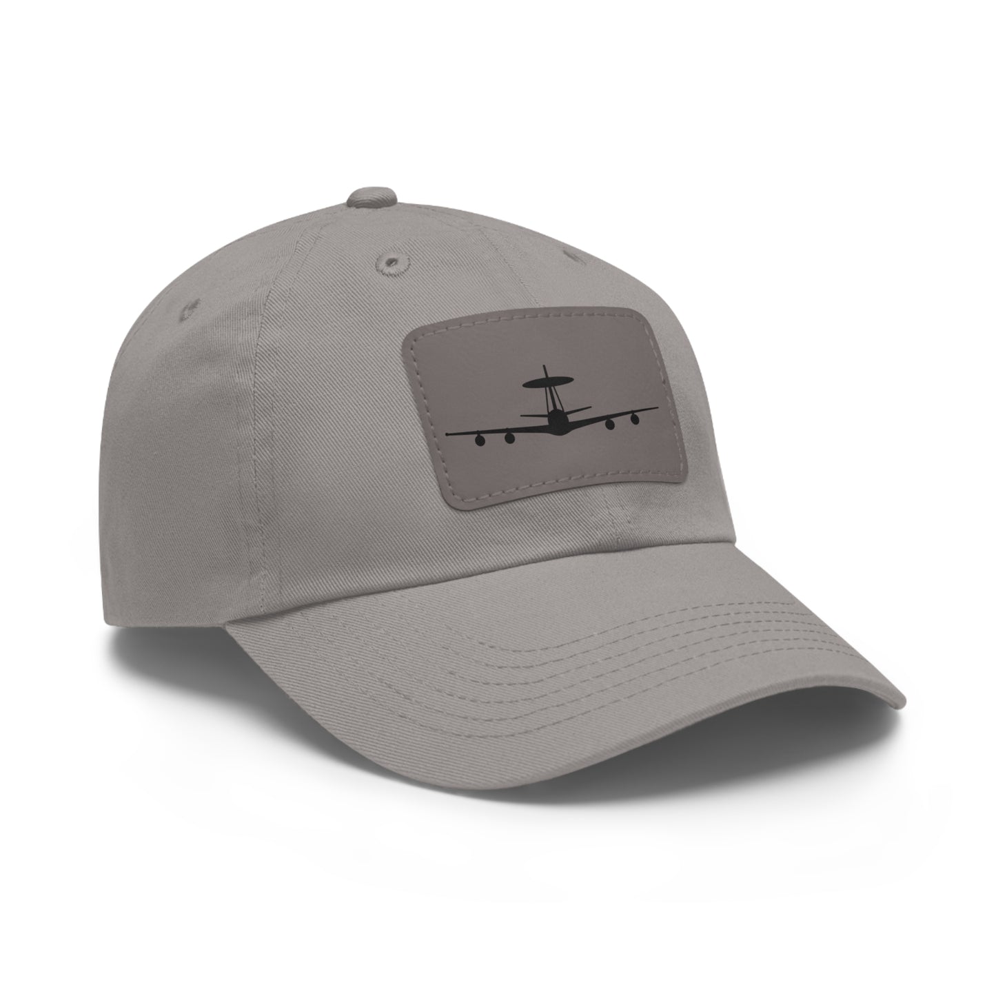 E-3 Silhouette Leather Patch Hat, Multiple Colors