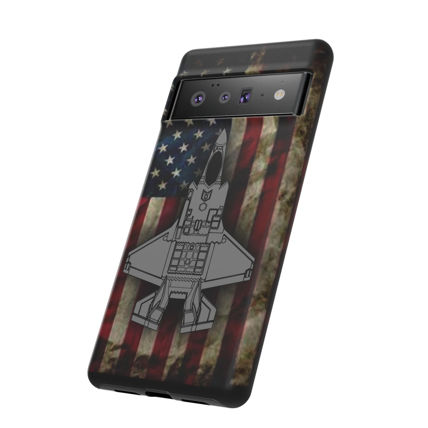 F-35A Old Glory Tough Cases for iPhone, Samsung, Google