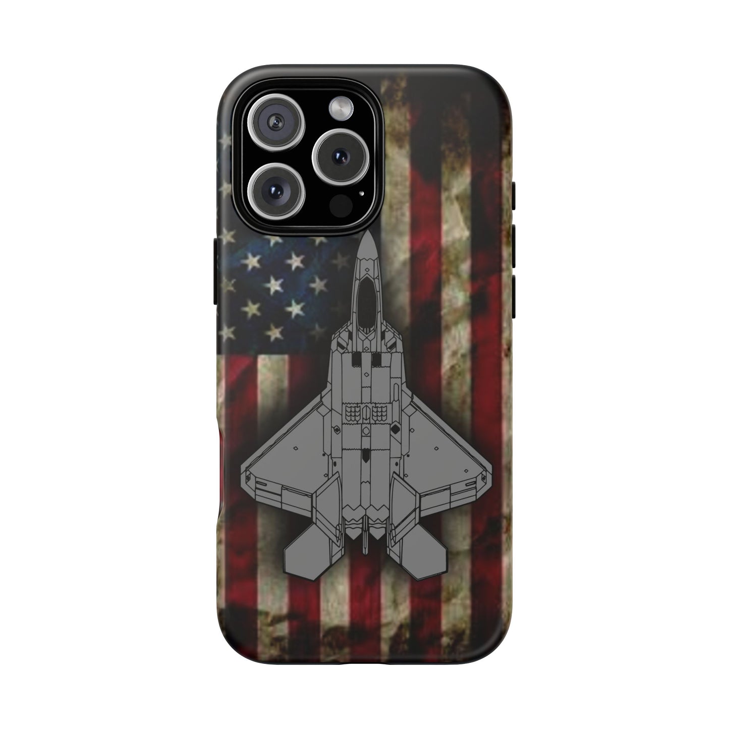 F-22 Old Glory Tough Cases for iPhone, Samsung, Google