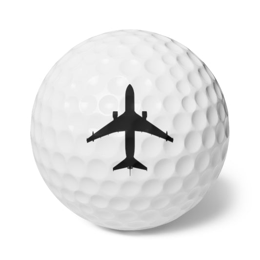 KC-46 Top Silhouette Golf Balls, 6pcs