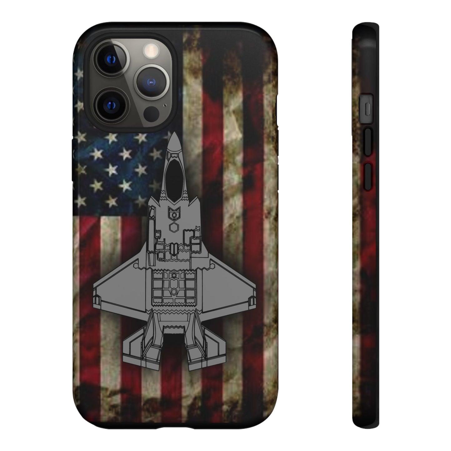 F-35A Old Glory Tough Cases for iPhone, Samsung, Google