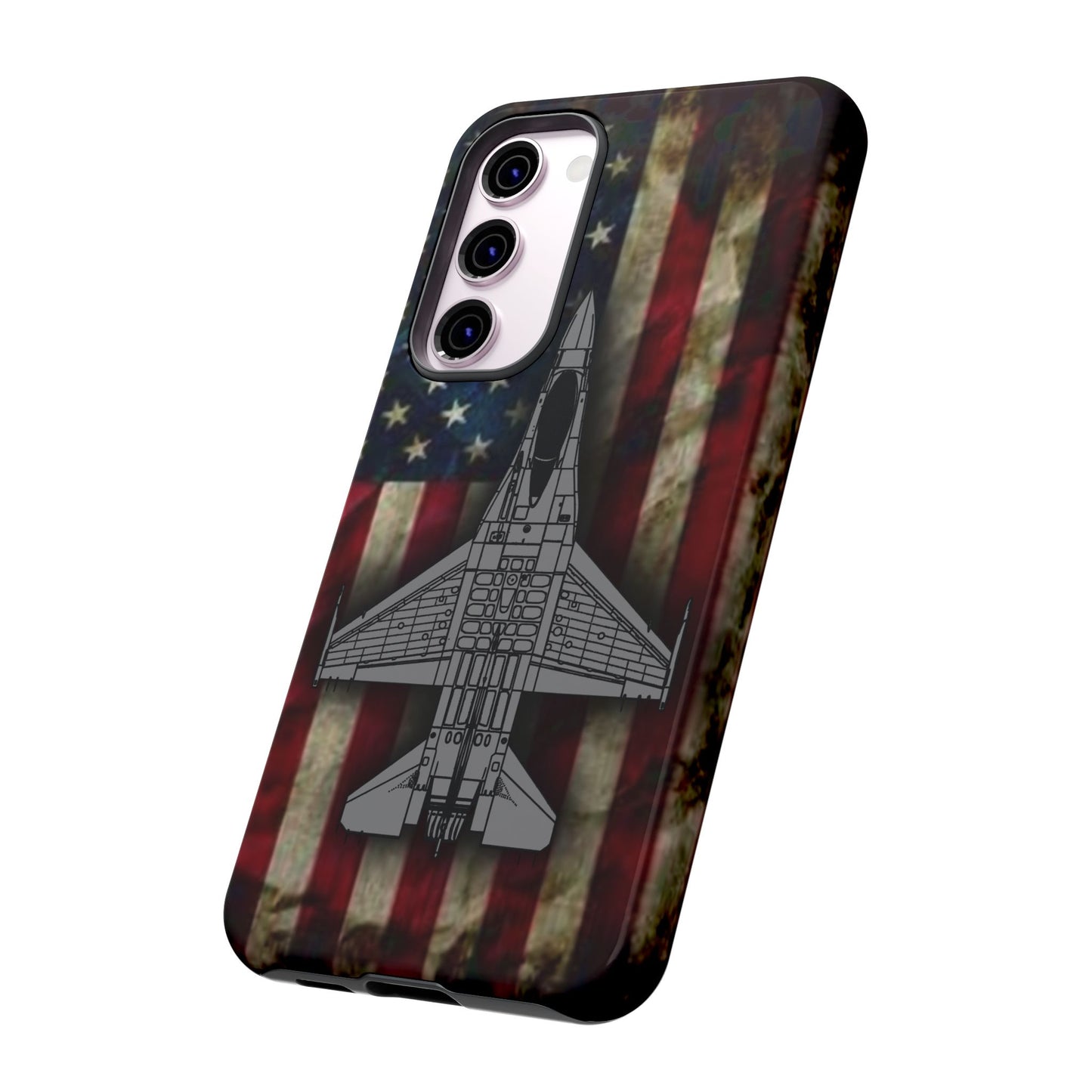 F-16 Old Glory Tough Cases for iPhone, Samsung, Google