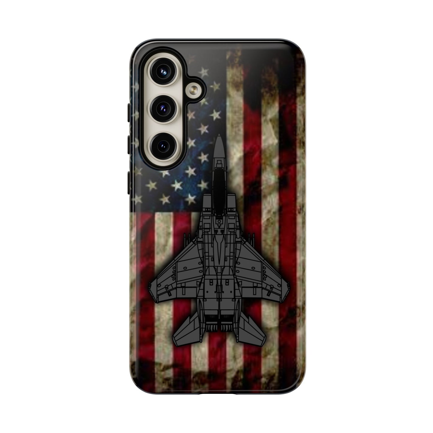 F-15E Old Glory Tough Cases for iPhone, Samsung, Google