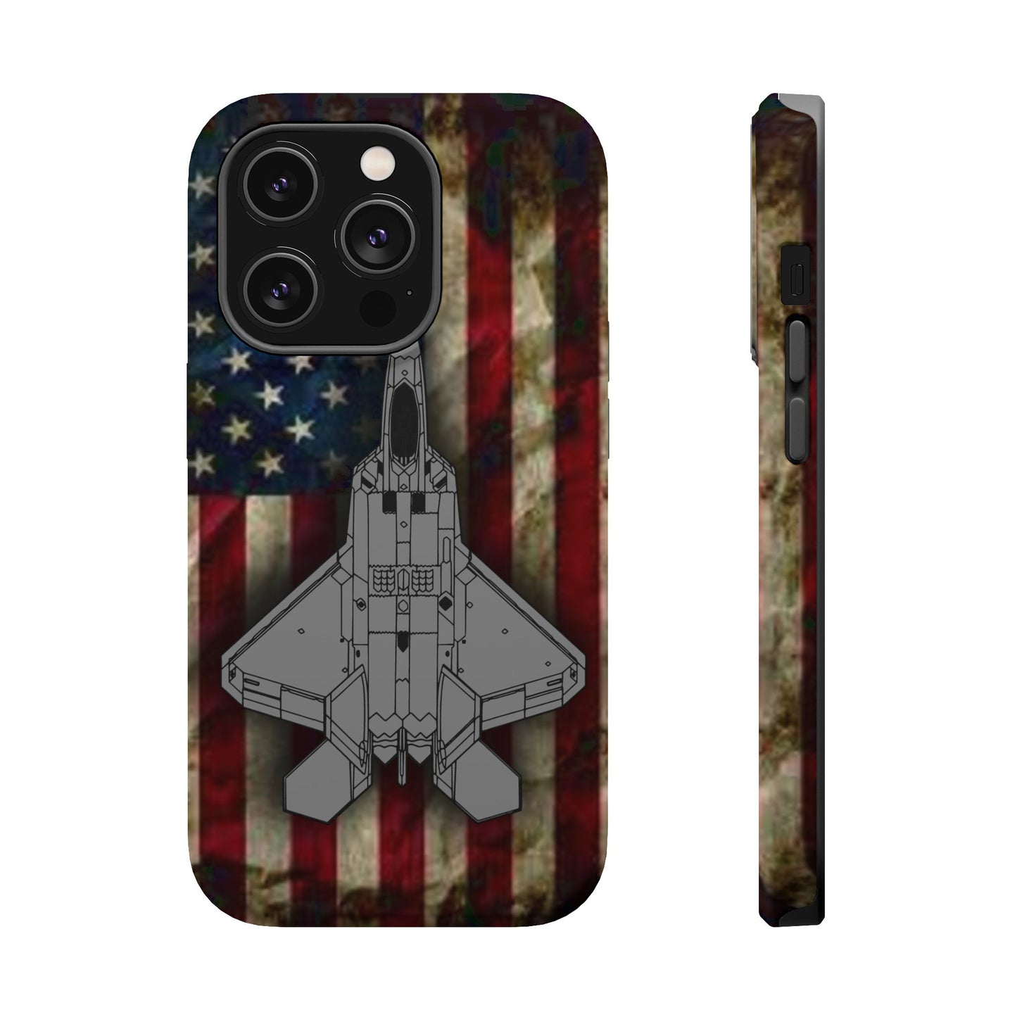 F-22 Old Glory Magnetic Tough Cases for iPhone