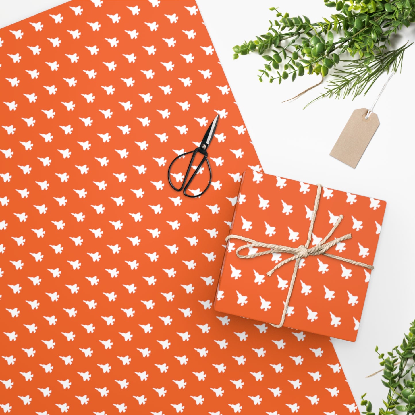 F-35 Wrapping Paper, Orange