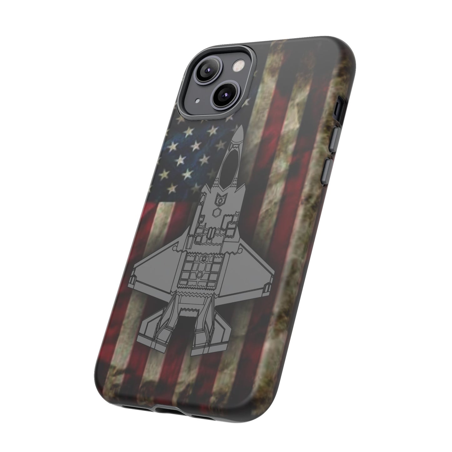 F-35A Old Glory Tough Cases for iPhone, Samsung, Google