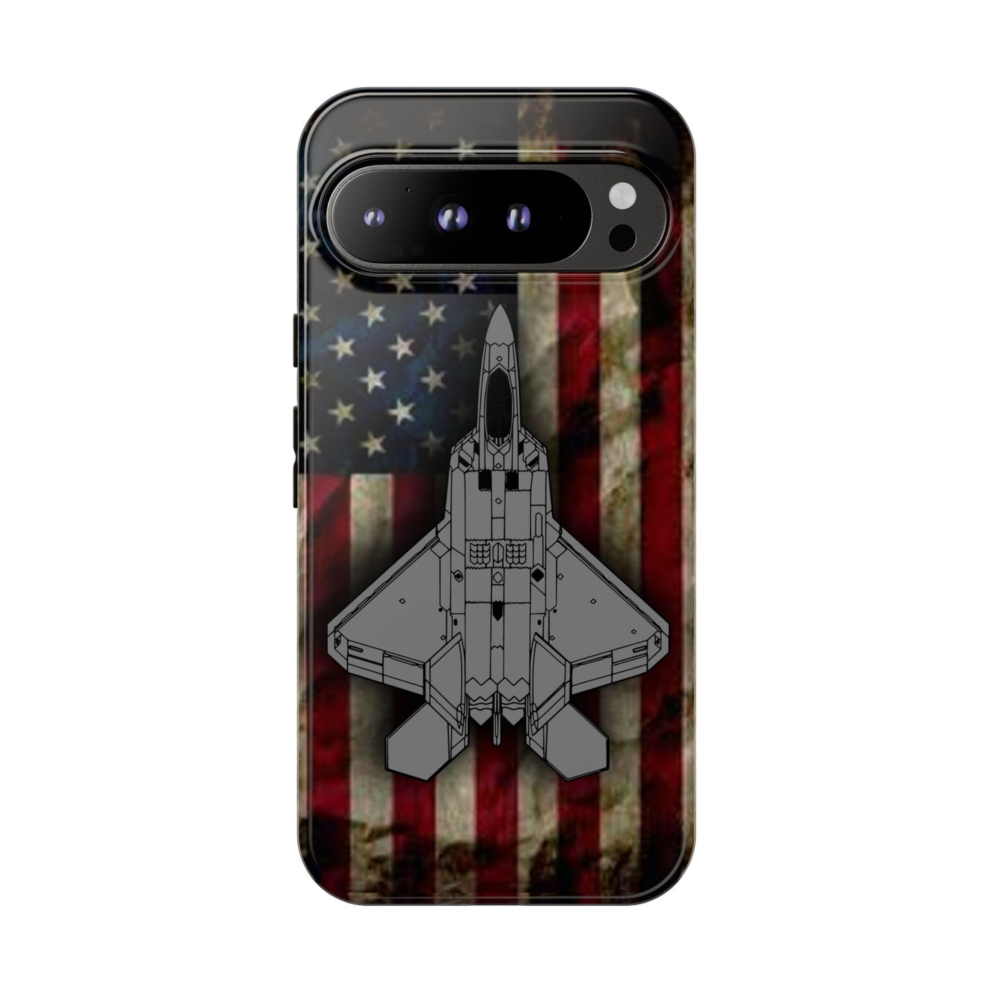 F-22 Old Glory Tough Cases for iPhone, Samsung, Google