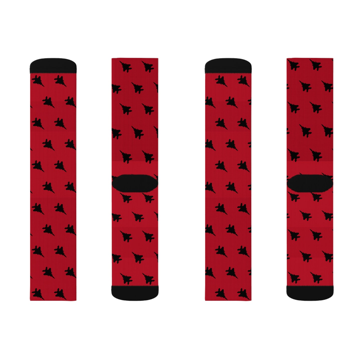 F-15E Socks, Red