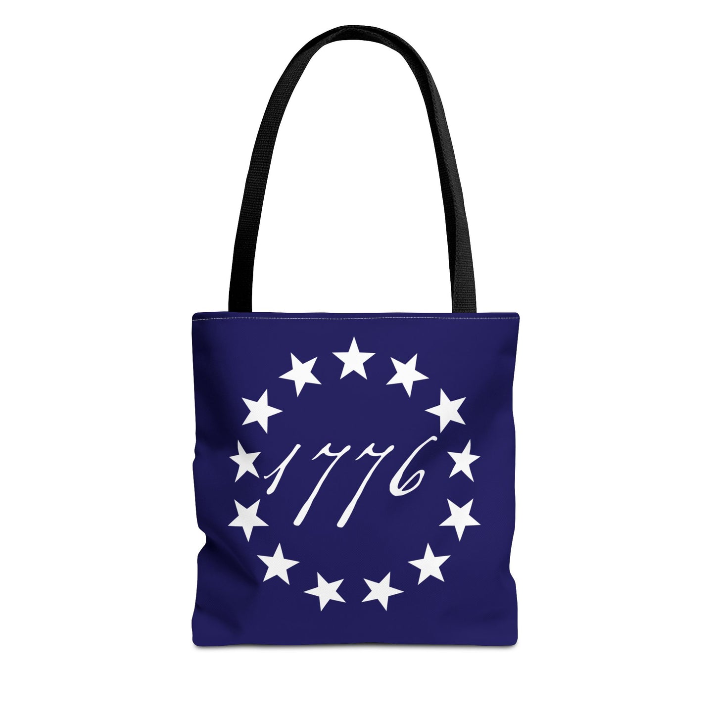 1776 Betsy Ross Flag Tote Bag — Patriotic Independence Day Grocery & Beach Tote