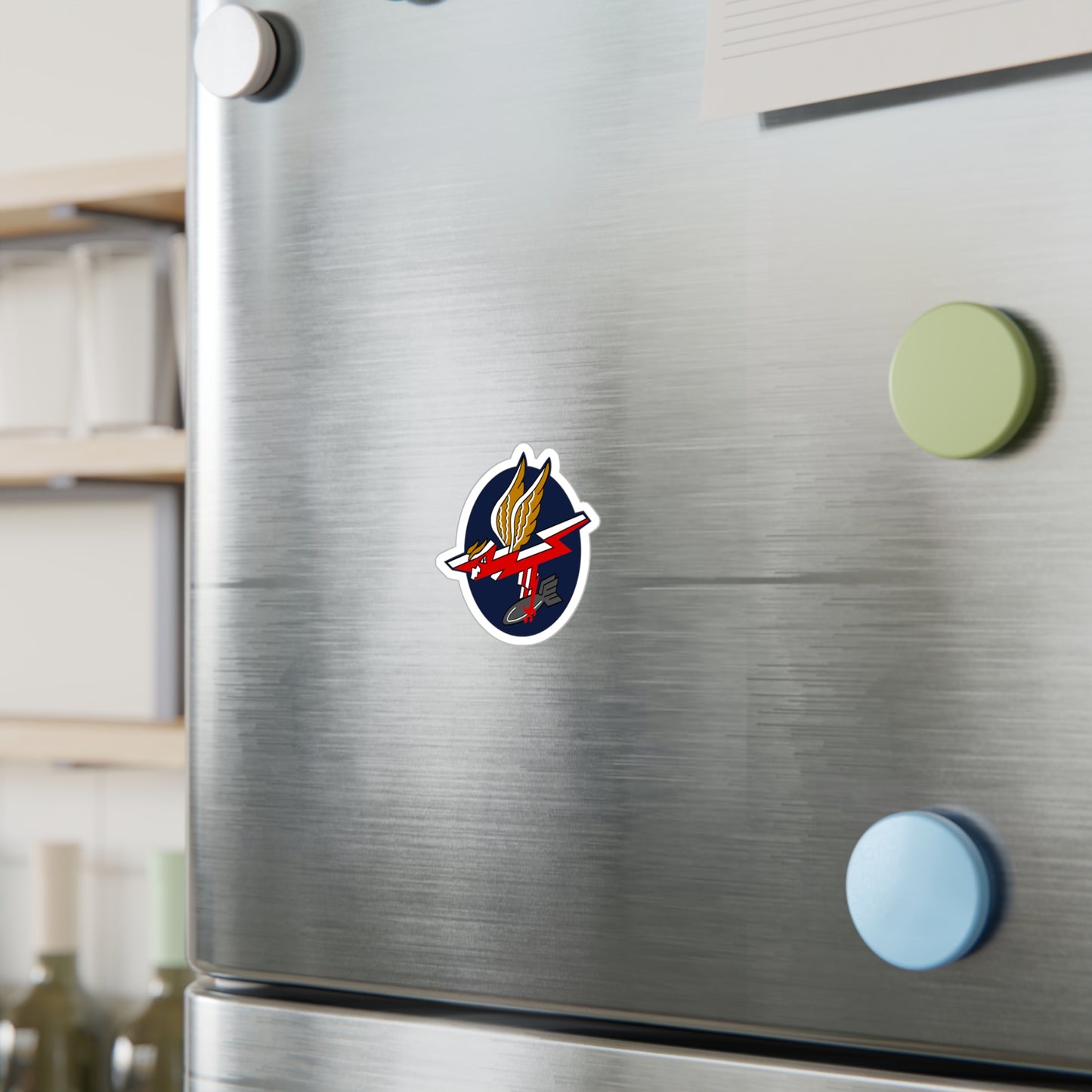 389FS "T-Bolts" Heritage Patch Vinyl Decal