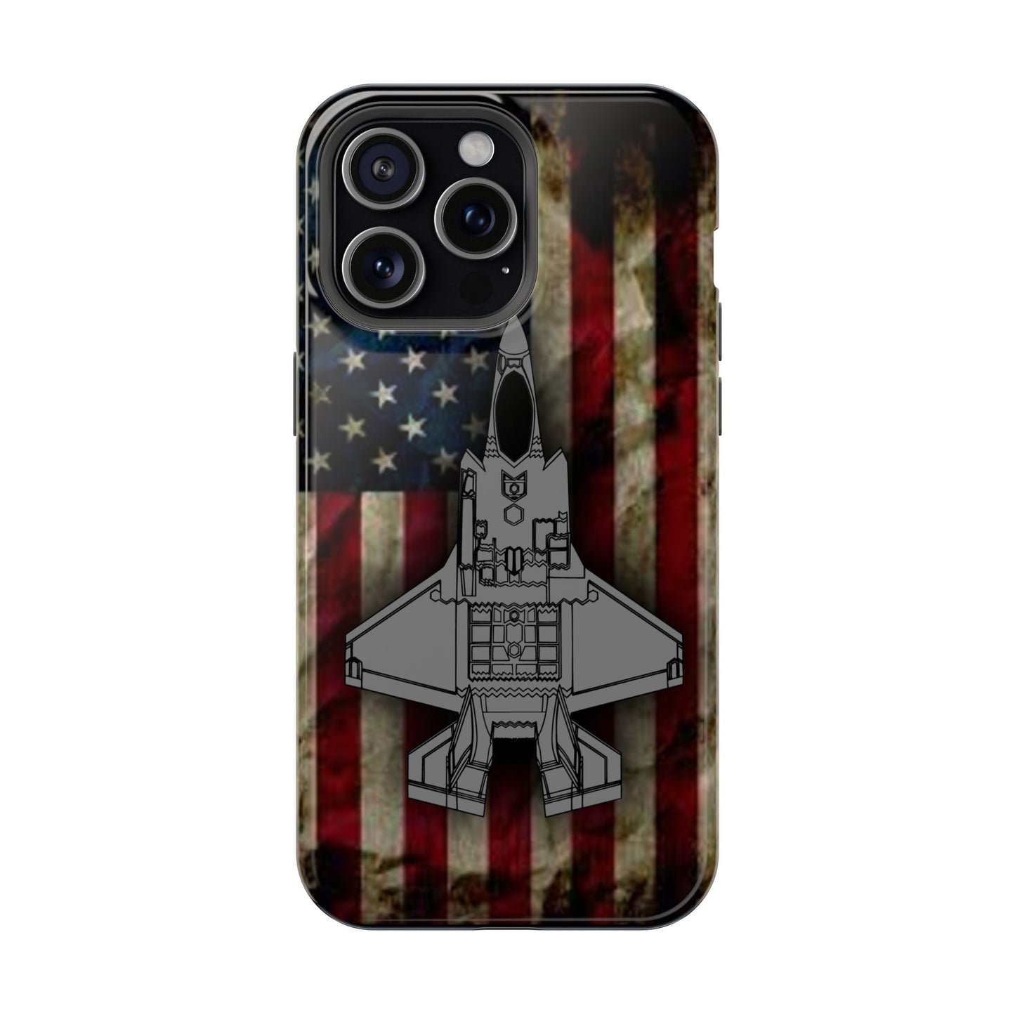 F-35A Old Glory Magnetic Tough Cases for iPhone