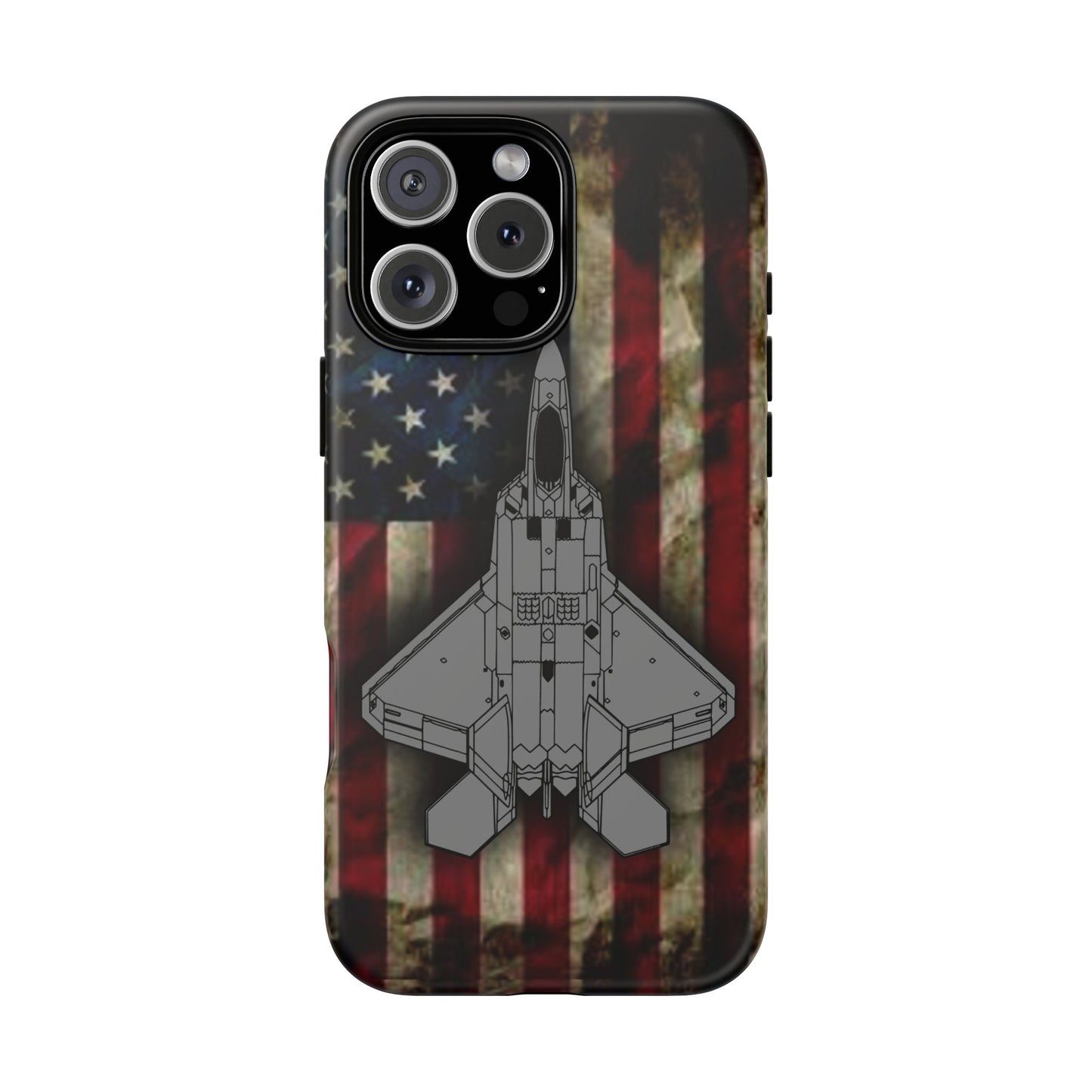 F-22 Old Glory Tough Cases for iPhone, Samsung, Google