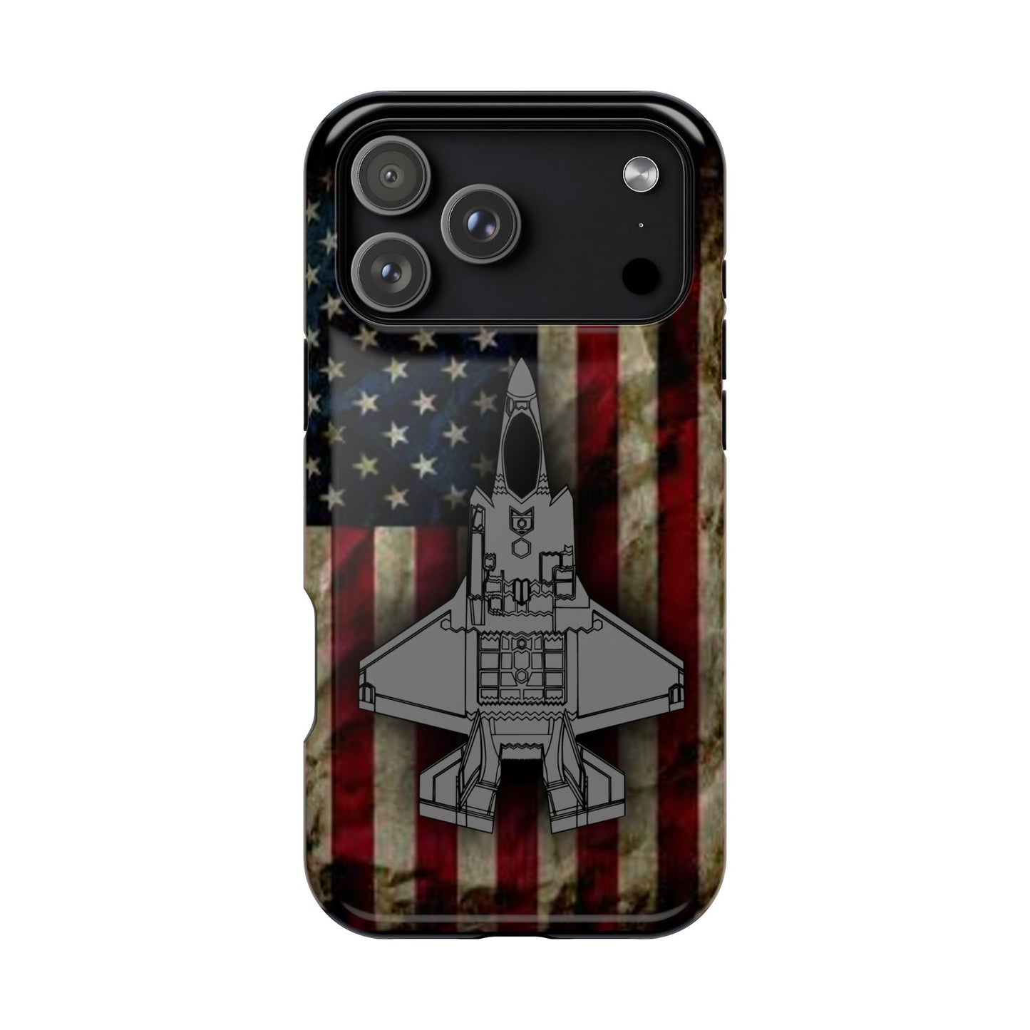 F-35A Old Glory Magnetic Tough Cases for iPhone & Samsung