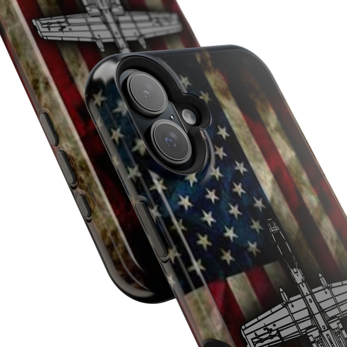 A-10 Old Glory Magnetic Tough Cases for iPhone