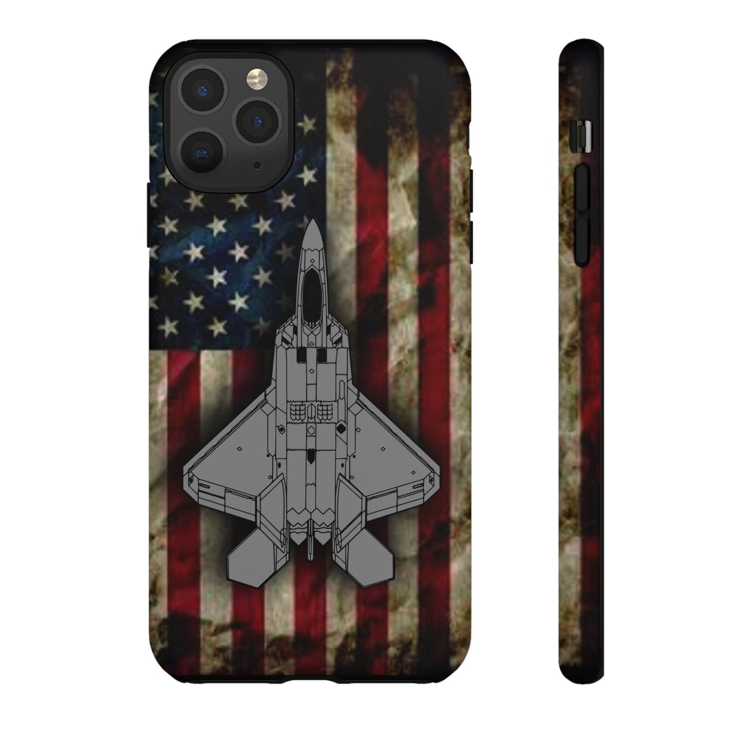 F-22 Old Glory Tough Cases for iPhone, Samsung, Google