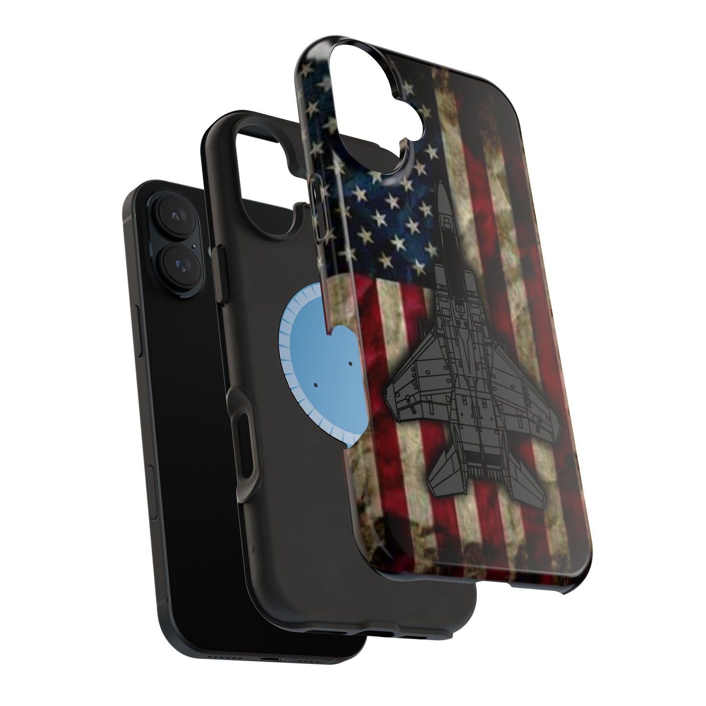 F-15E Old Glory Magnetic Tough Cases for iPhone