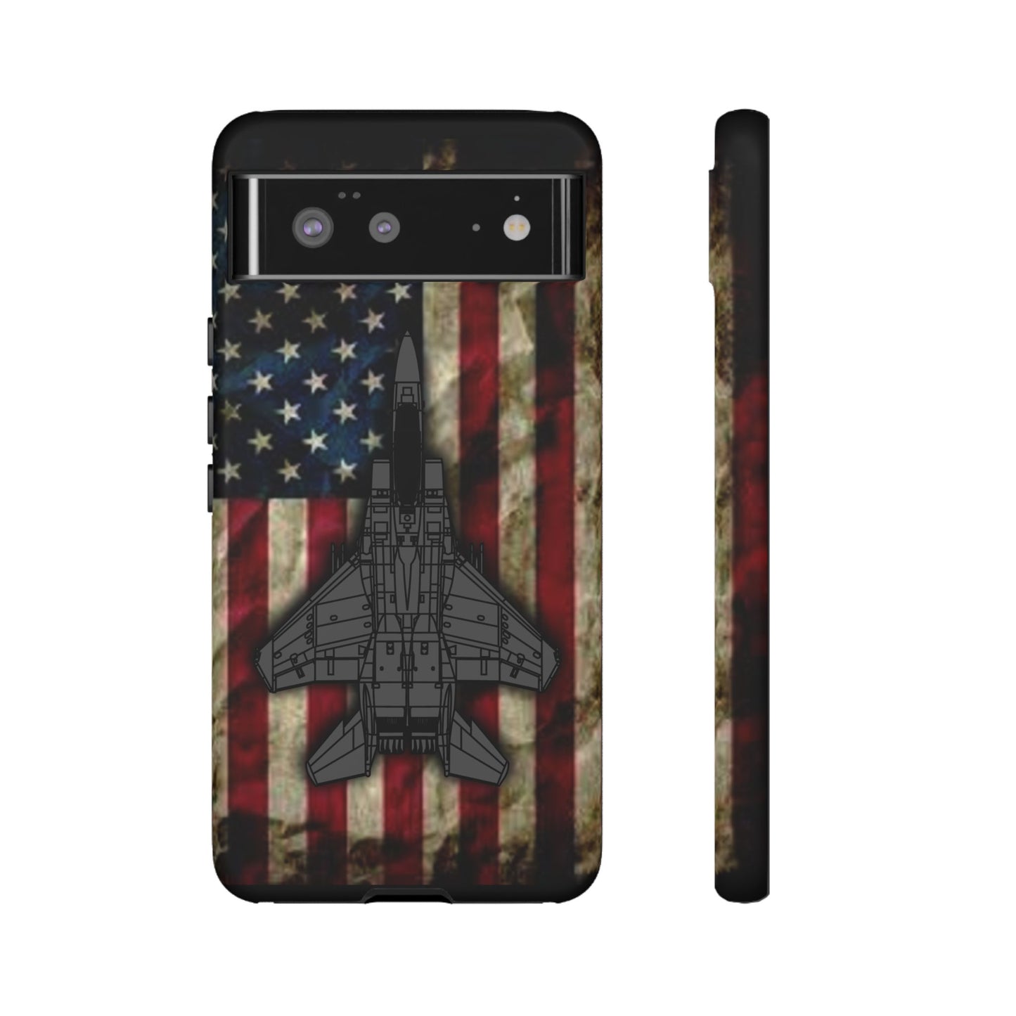 F-15E Old Glory Tough Cases for iPhone, Samsung, Google