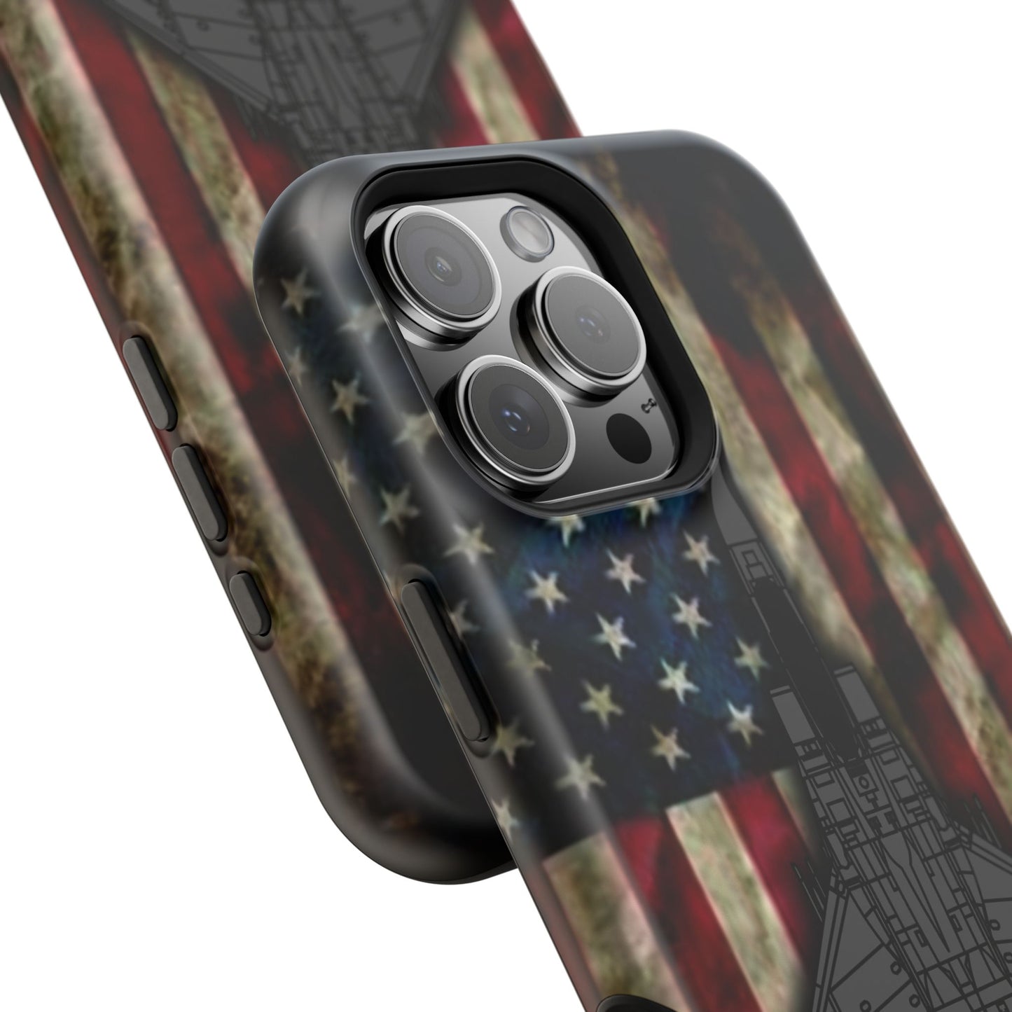 F-15E Old Glory Magnetic Tough Cases for iPhone