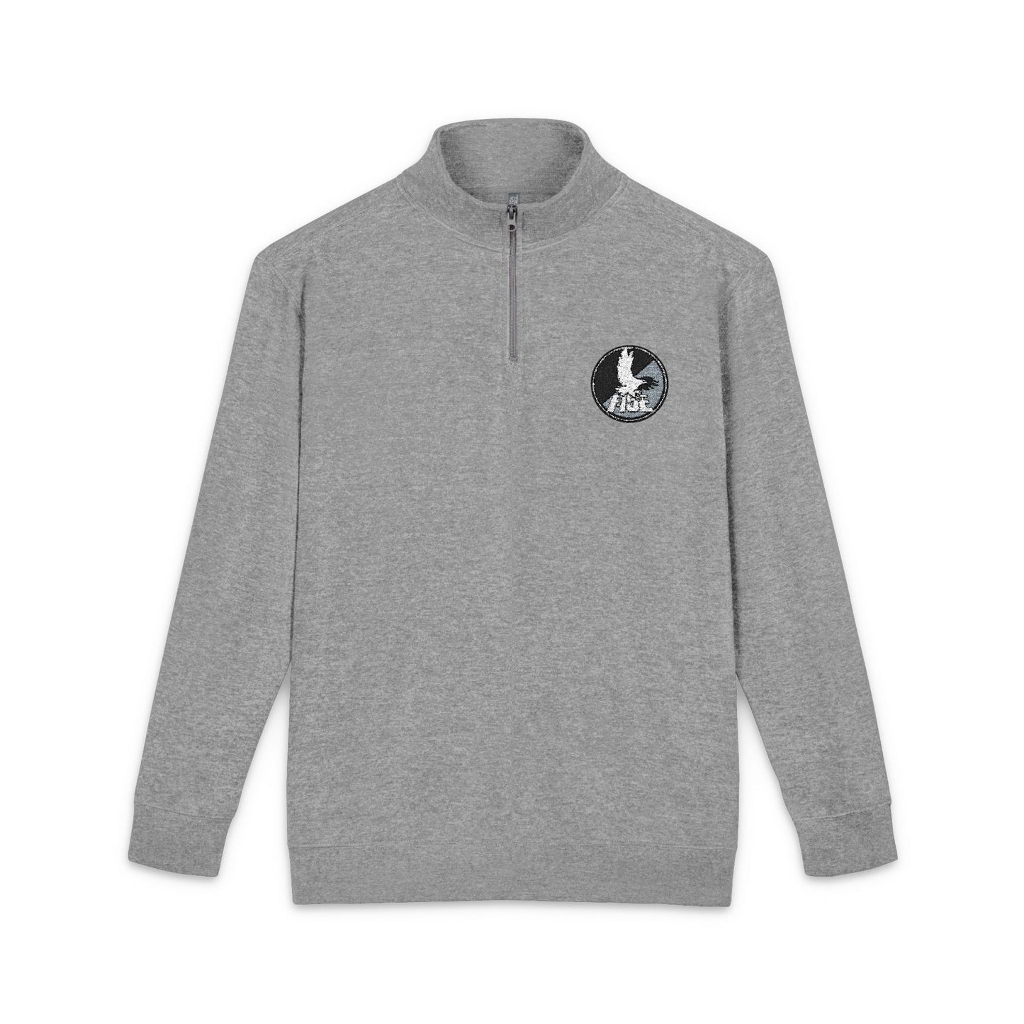 F-15E Day/Night Embroidered Fleece Pullover Half-Zip Sweatshirt