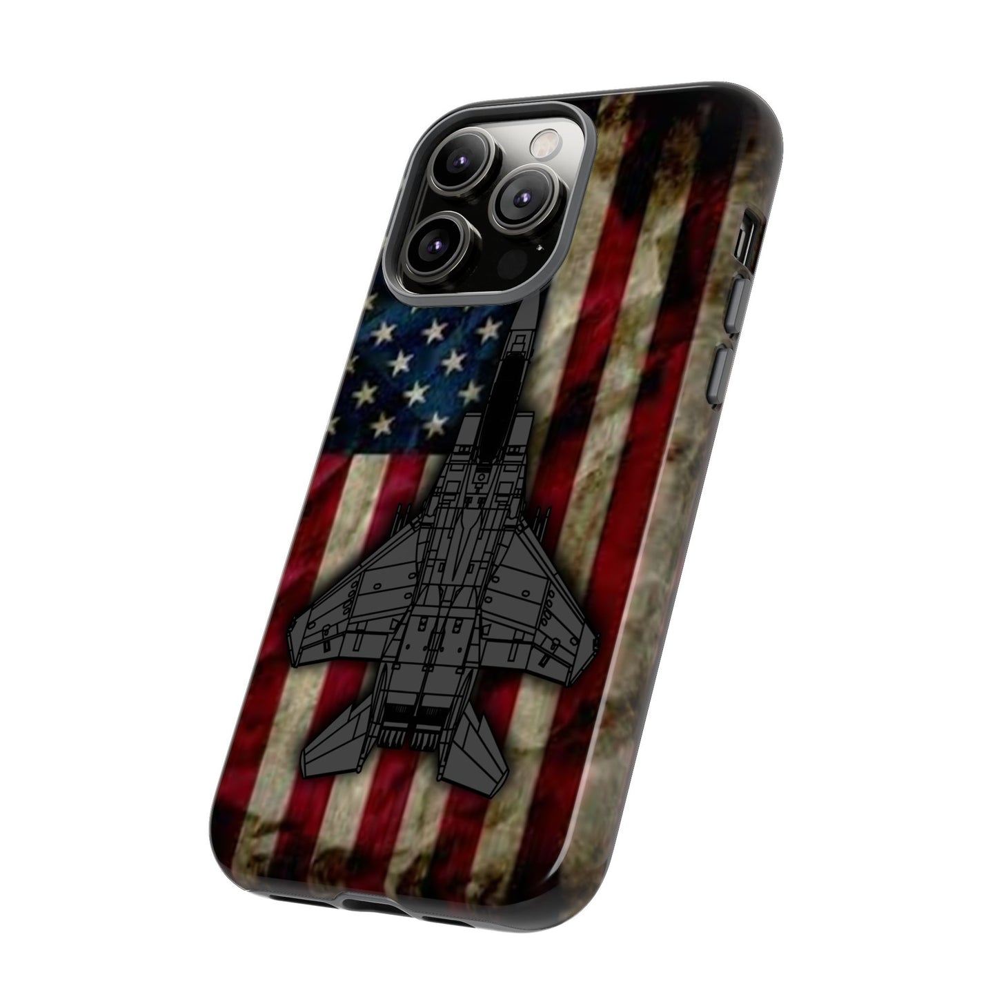 F-15E Old Glory Tough Cases for iPhone, Samsung, Google