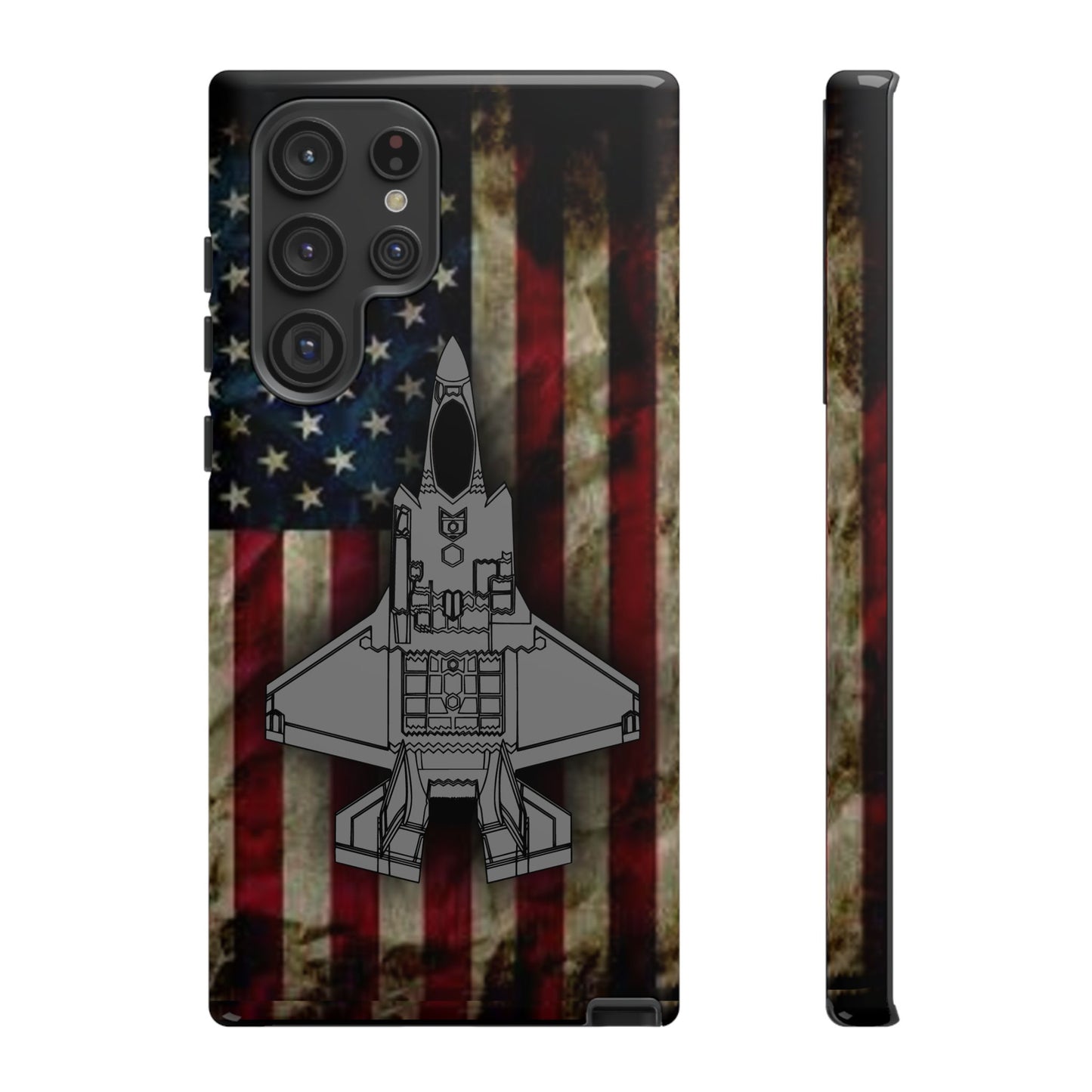 F-35A Old Glory Tough Cases for iPhone, Samsung, Google