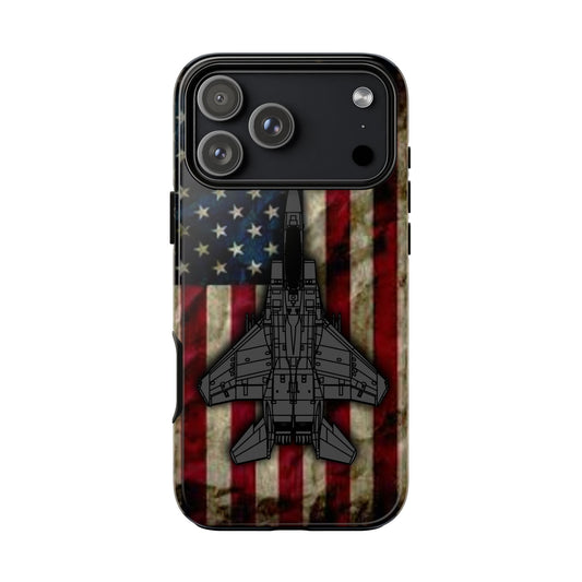 F-15E Old Glory Tough Cases for iPhone, Samsung, Google