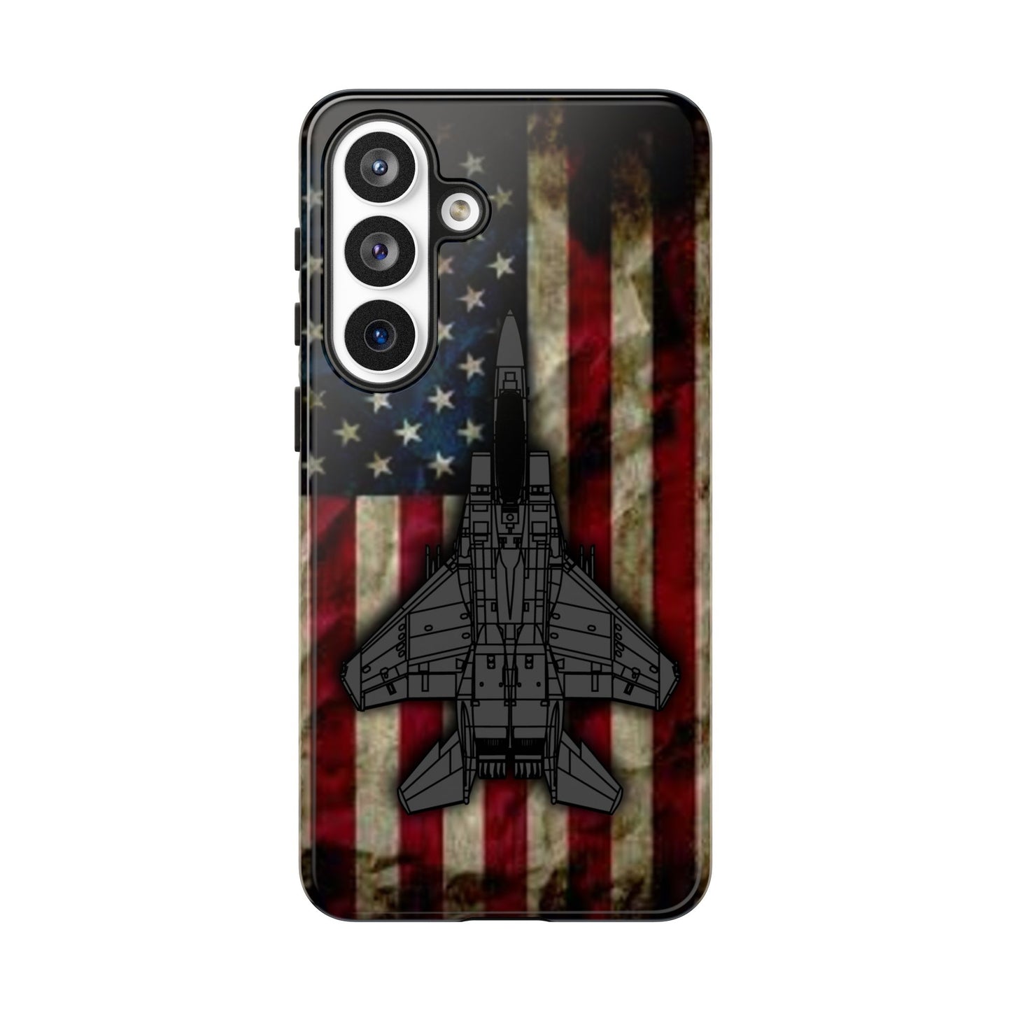 F-15E Old Glory Tough Cases for iPhone, Samsung, Google
