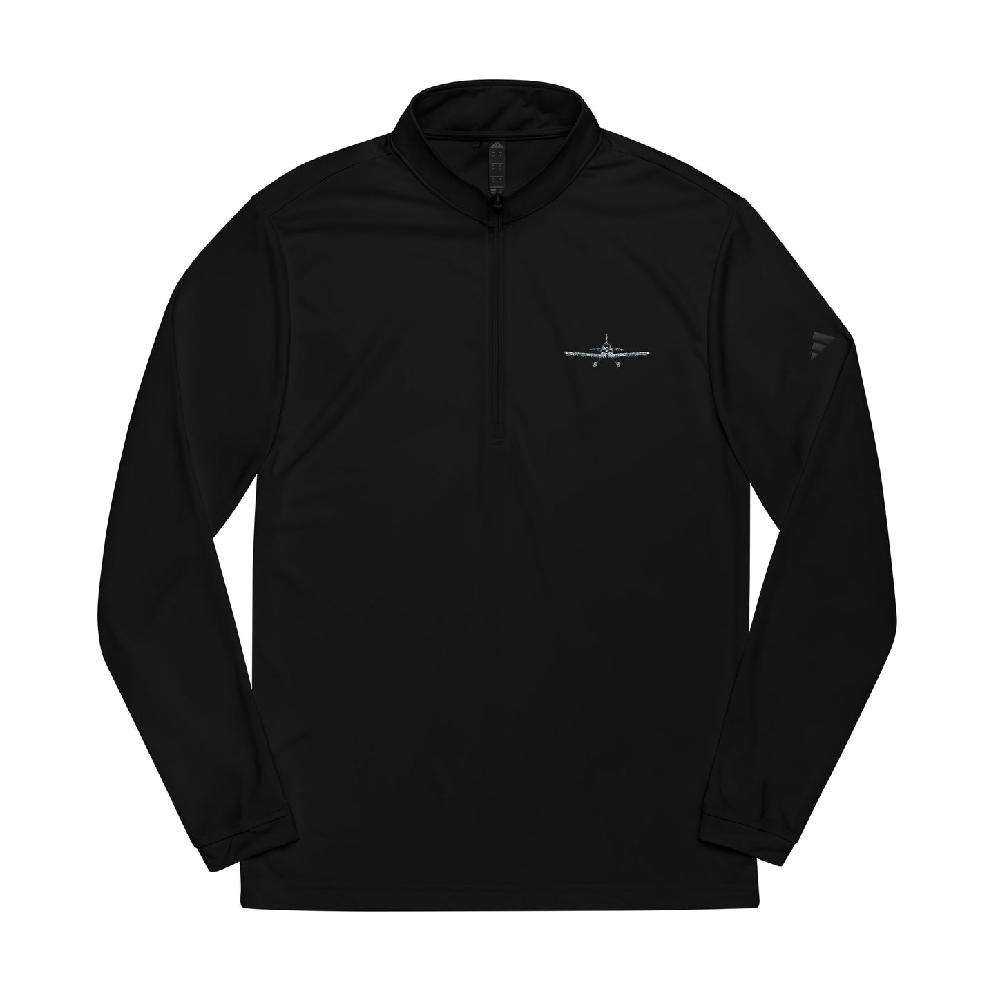 RV-8 Embroidered  Adidas Quarter-Zip Pullover