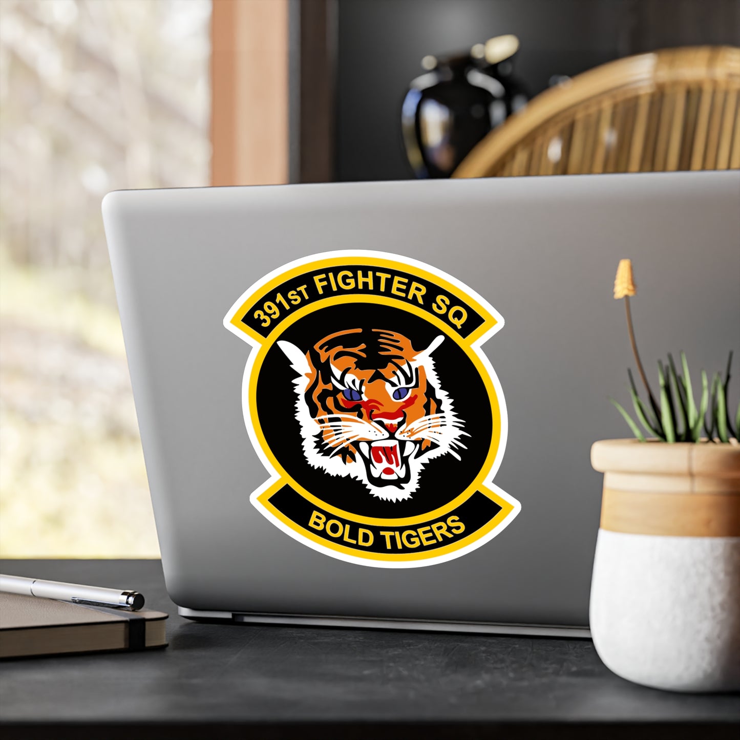 391FS "Bold Tigers" Vinyl Decal, Indoor/Outdoor, 4 Sizes Available