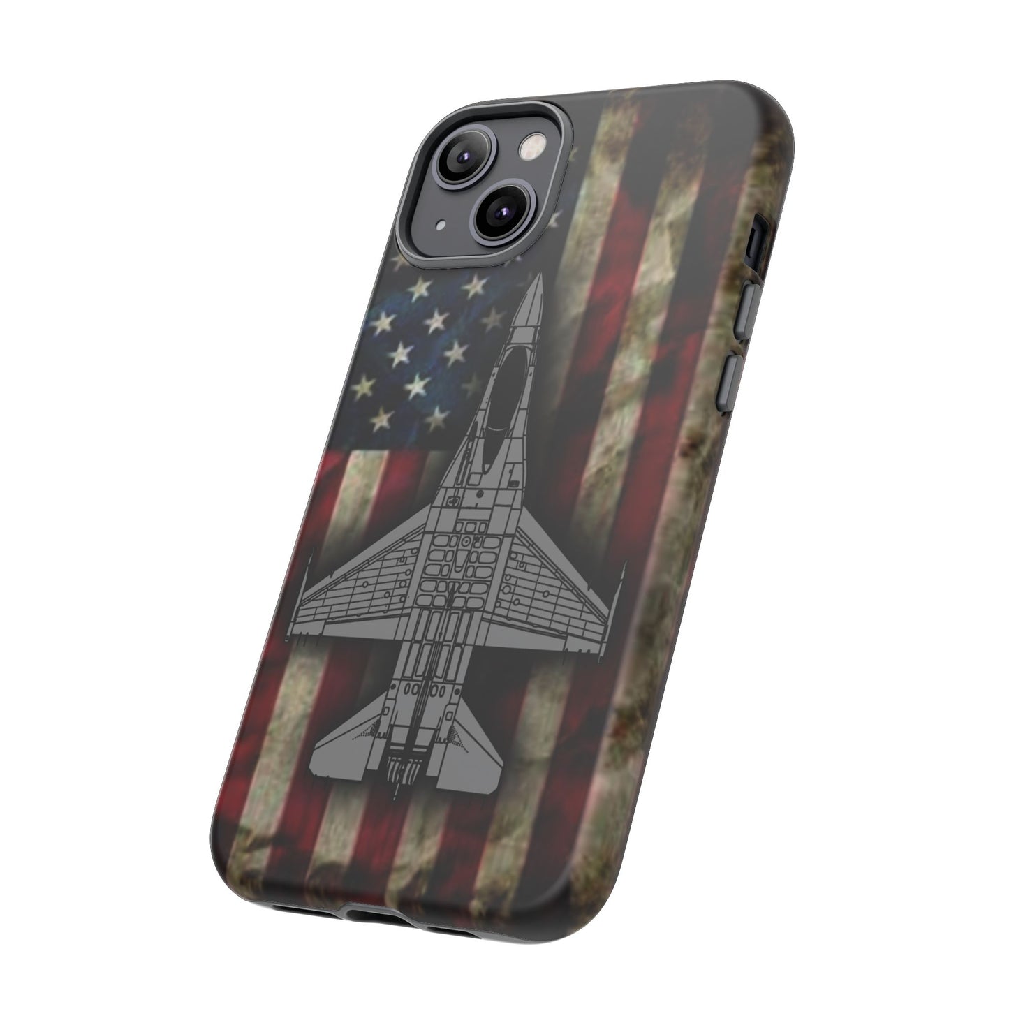 F-16 Old Glory Tough Cases for iPhone, Samsung, Google