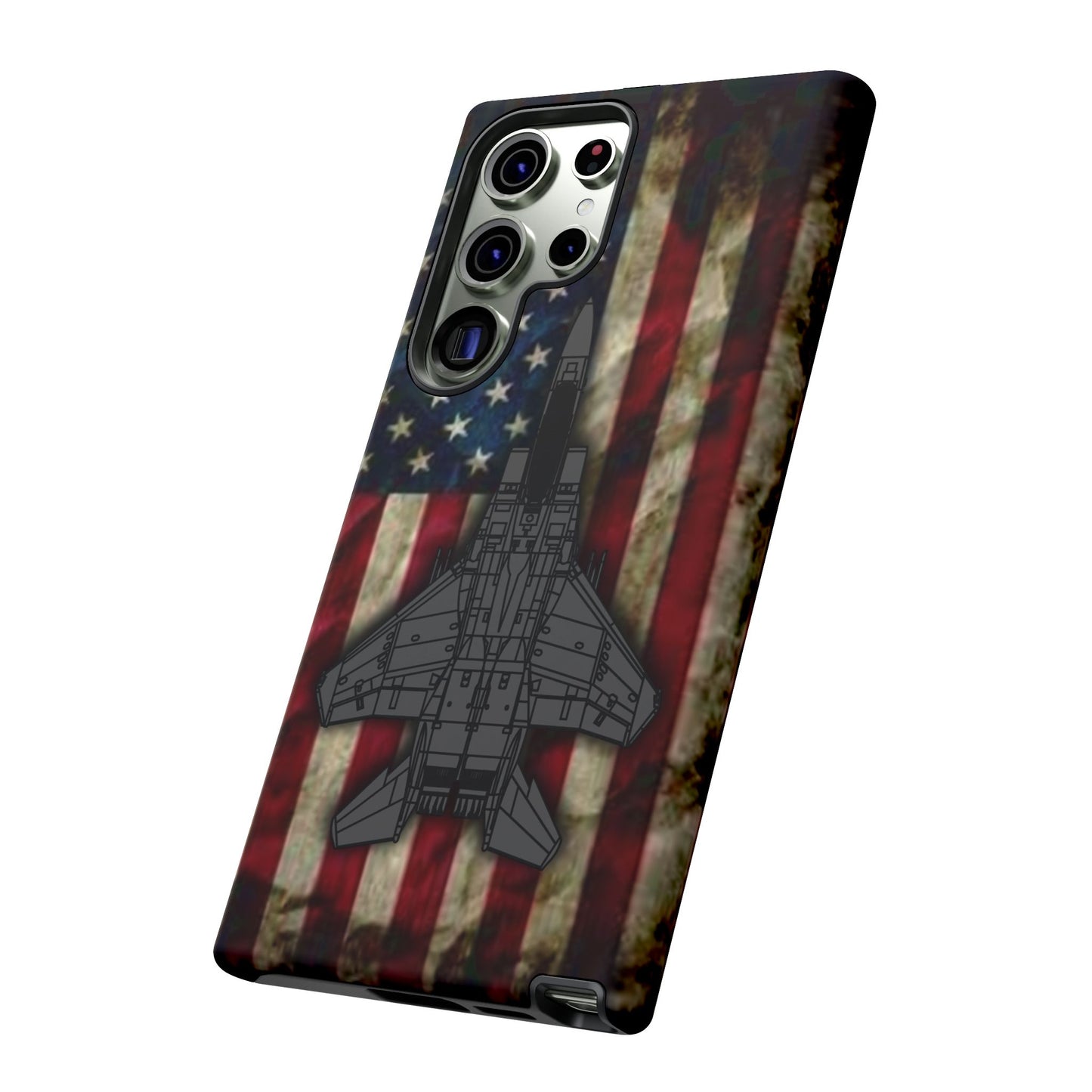 F-15E Old Glory Tough Cases for iPhone, Samsung, Google