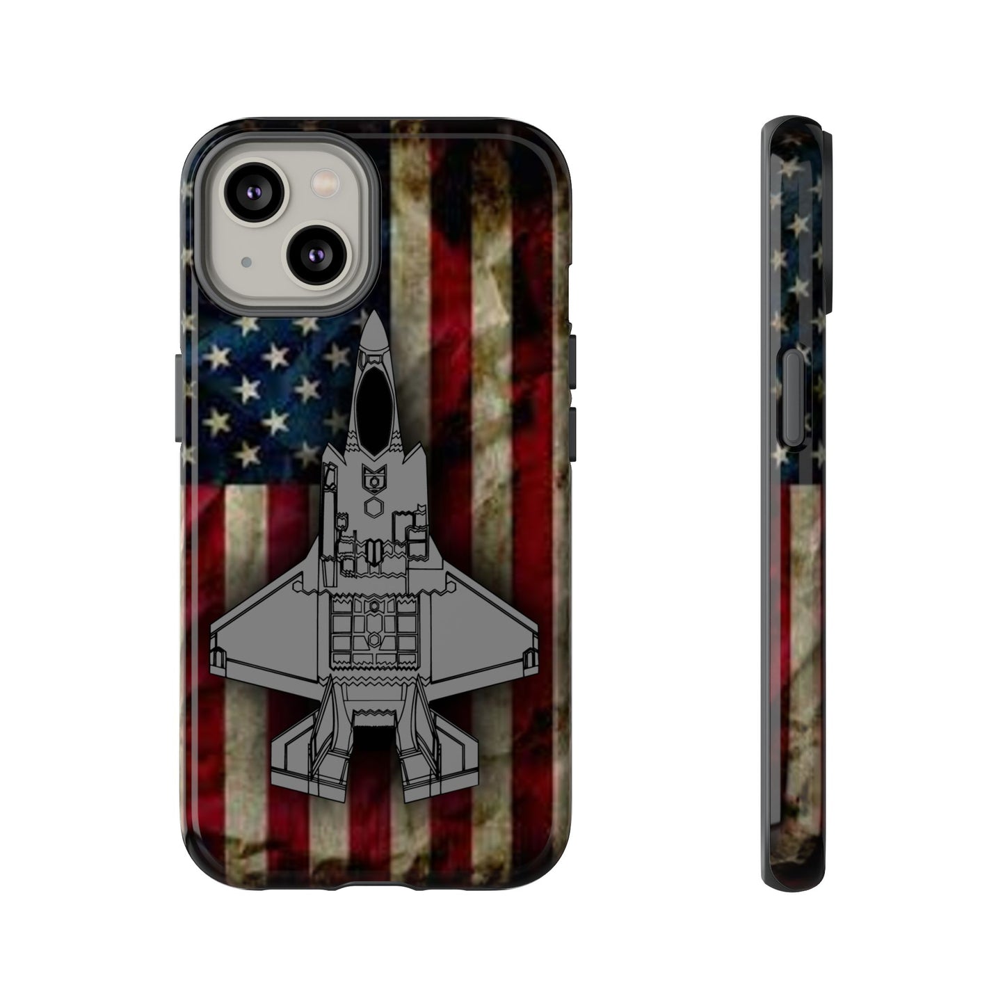 F-35A Old Glory Tough Cases for iPhone, Samsung, Google