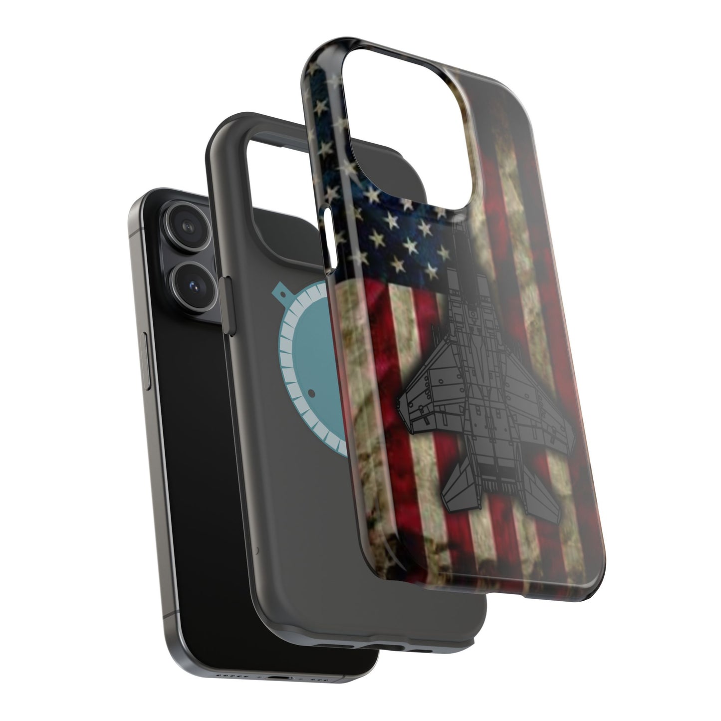 F-15E Old Glory Magnetic Tough Cases for iPhone