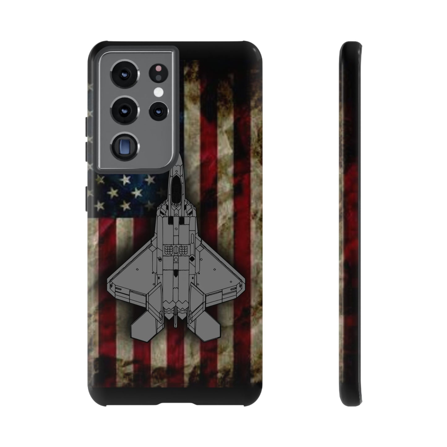 F-22 Old Glory Tough Cases for iPhone, Samsung, Google