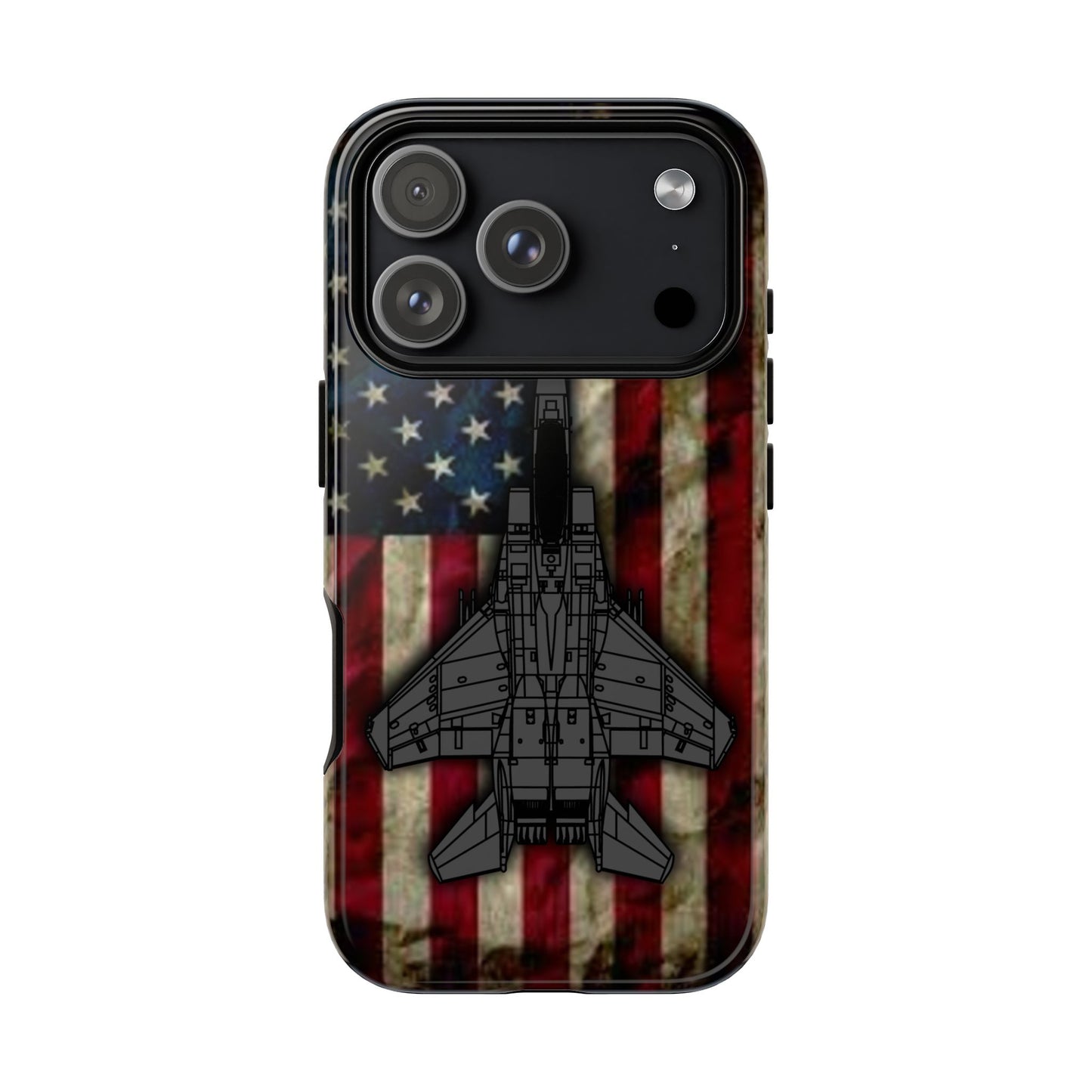 F-15E Old Glory Tough Cases for iPhone, Samsung, Google