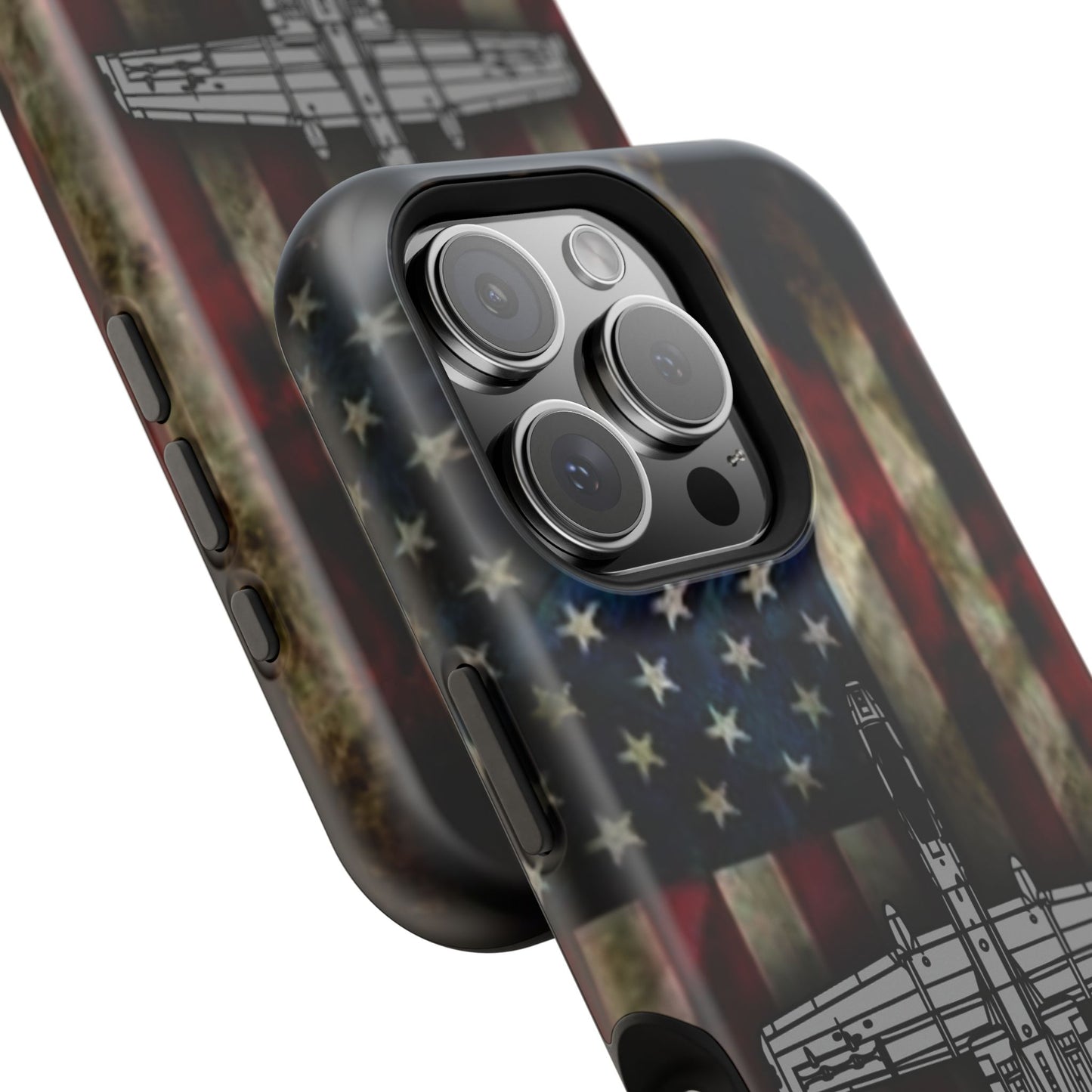 A-10 Old Glory Magnetic Tough Cases for iPhone