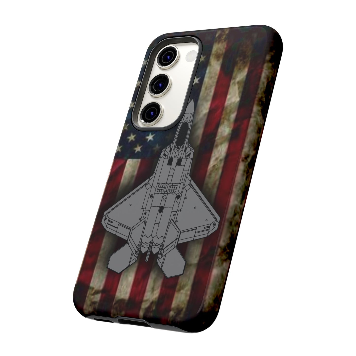 F-22 Old Glory Tough Cases for iPhone, Samsung, Google