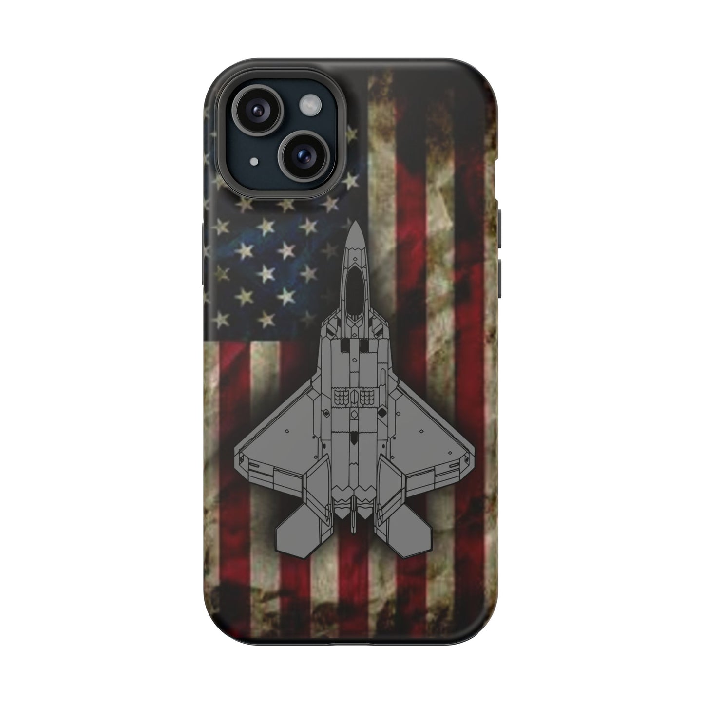 F-22 Old Glory Magnetic Tough Cases for iPhone