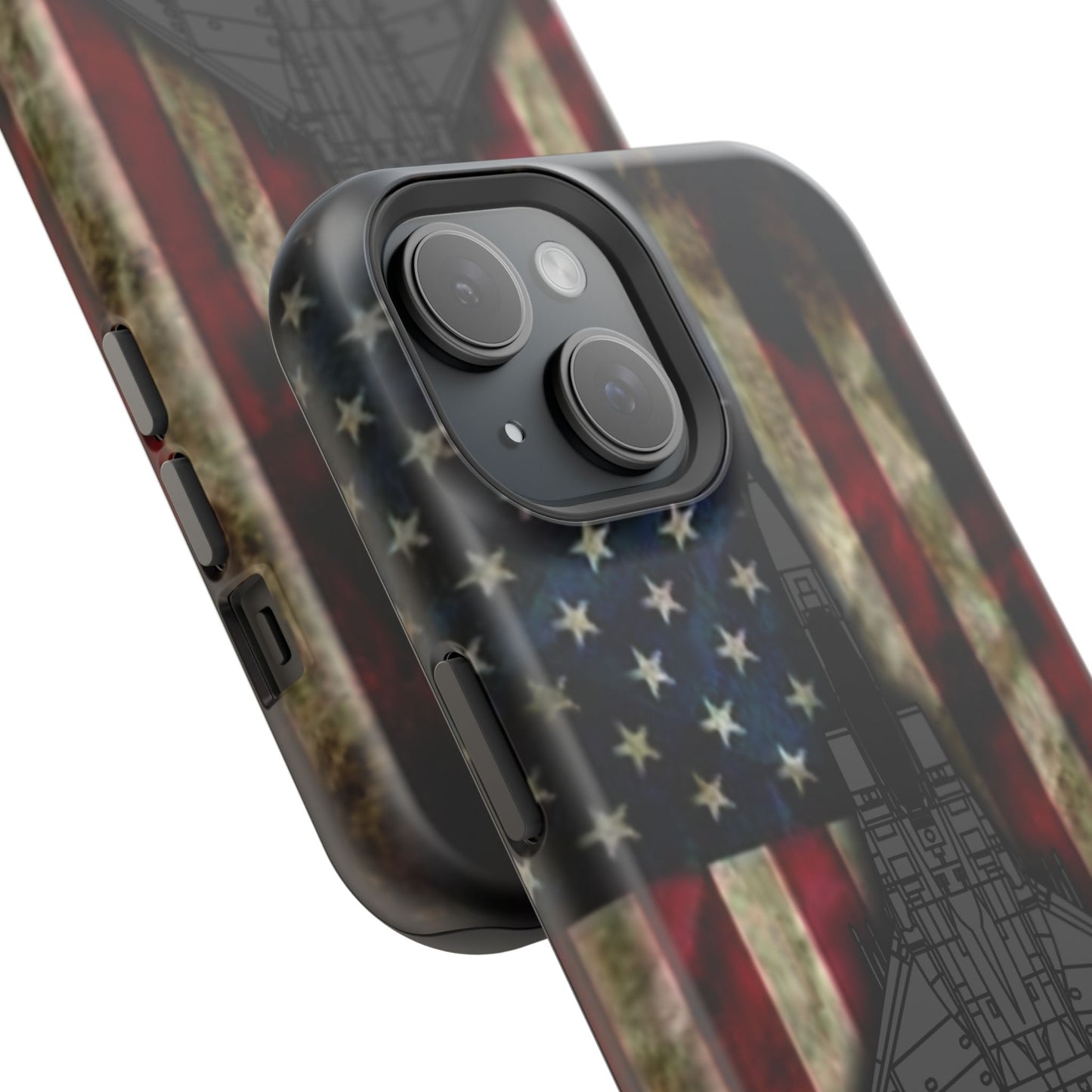 F-15E Old Glory Magnetic Tough Cases for iPhone