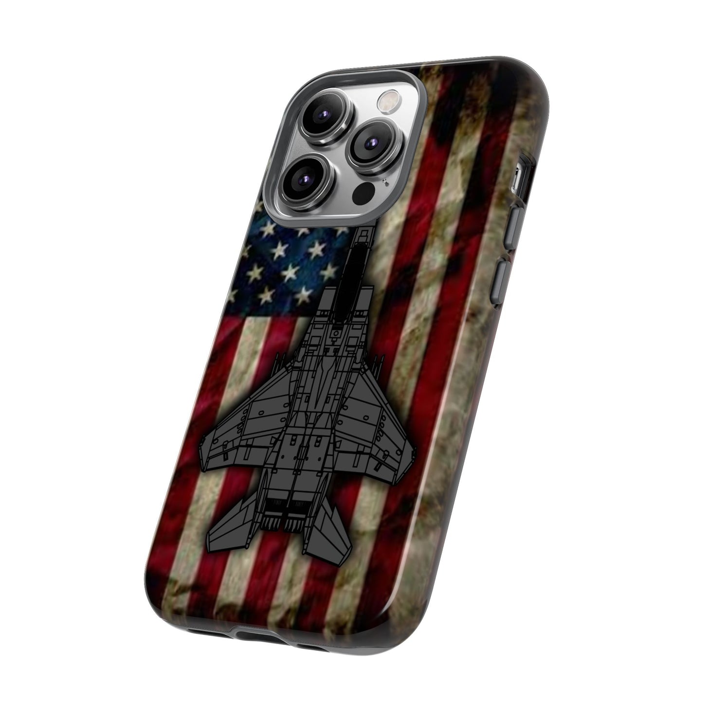 F-15E Old Glory Tough Cases for iPhone, Samsung, Google