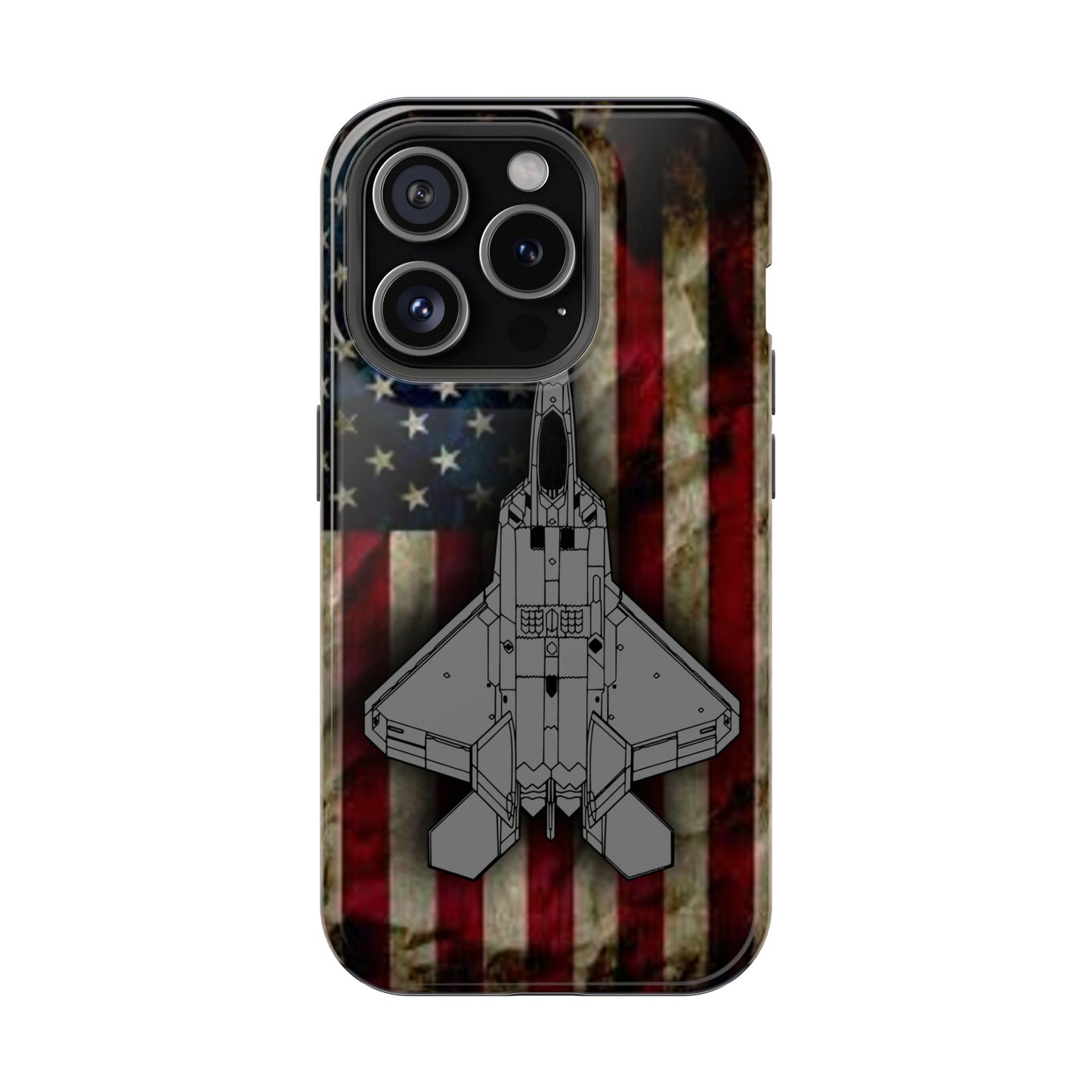 F-22 Old Glory Magnetic Tough Cases for iPhone