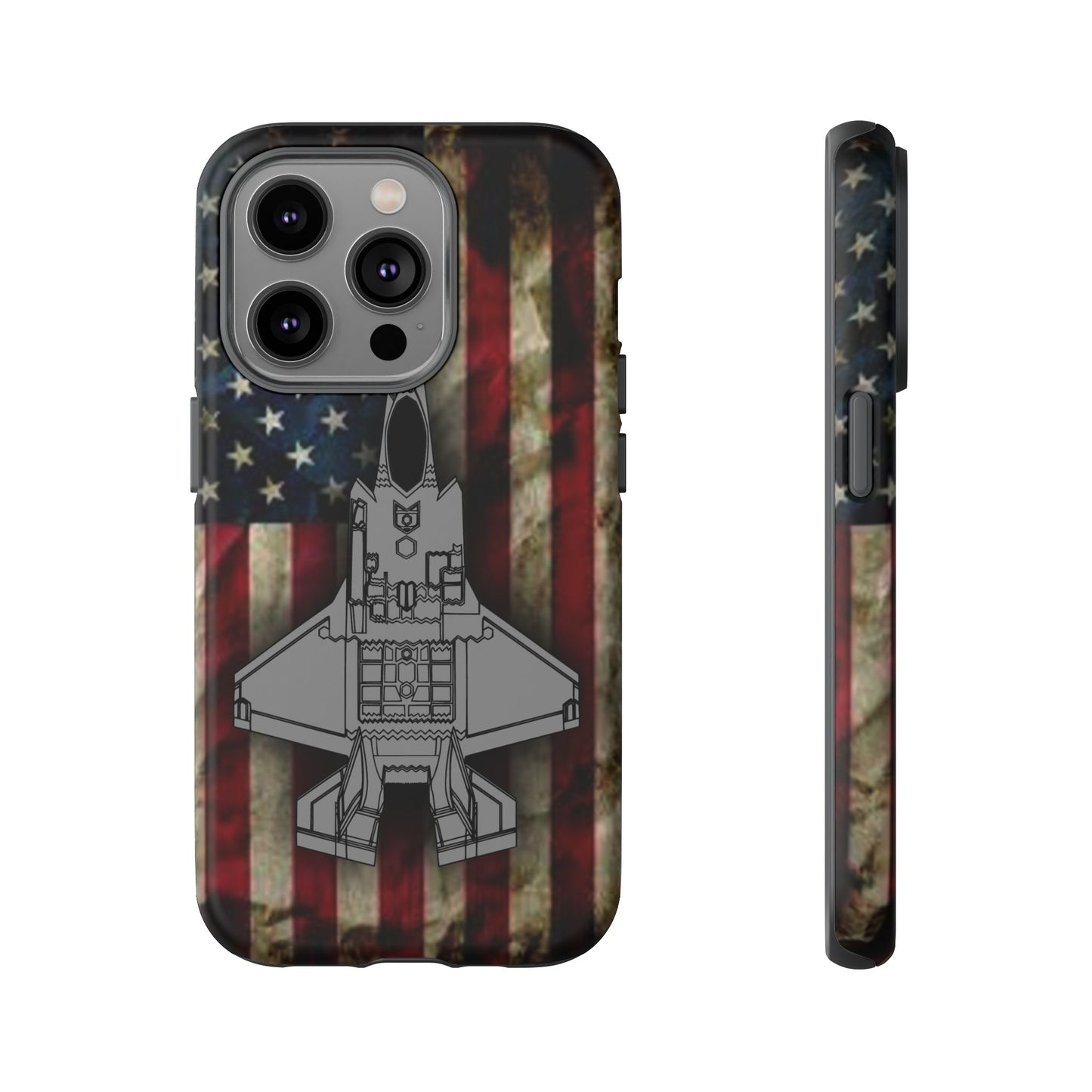 F-35A Old Glory Tough Cases for iPhone, Samsung, Google