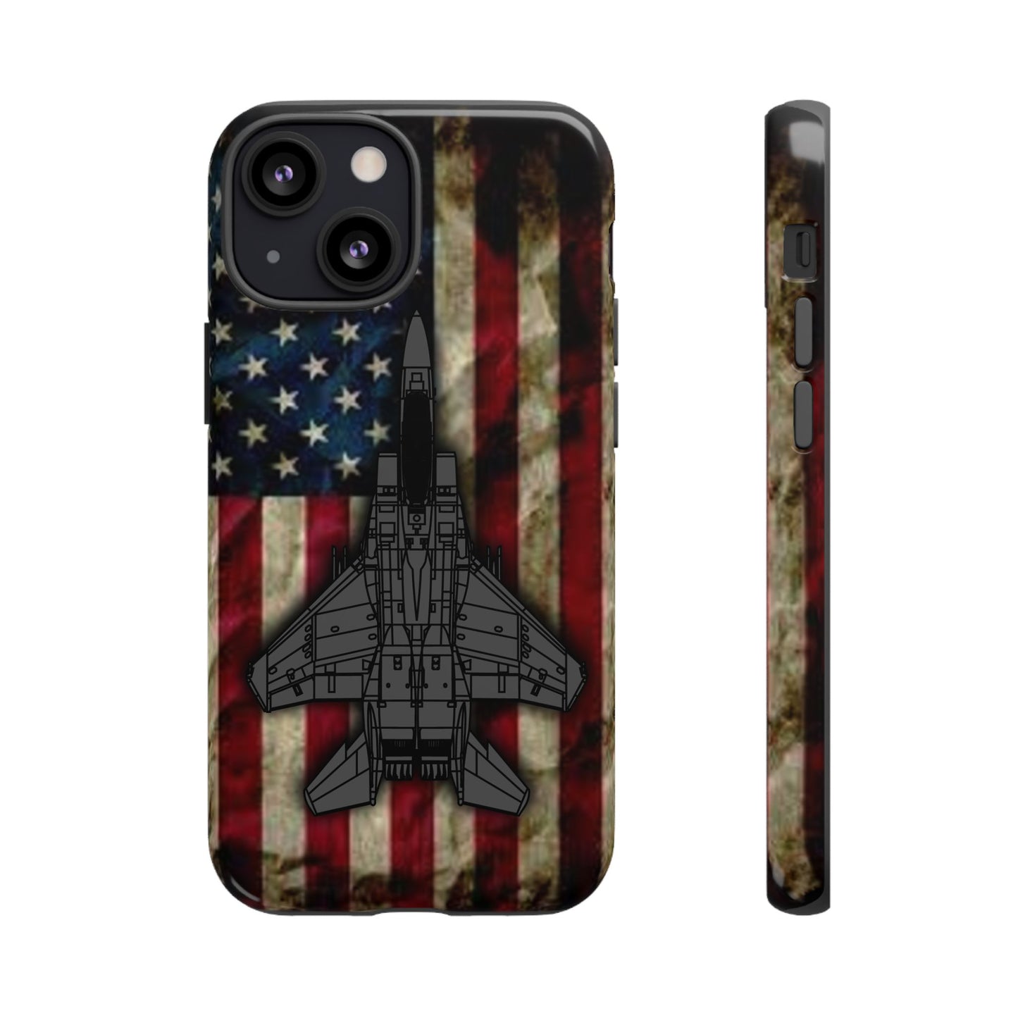 F-15E Old Glory Tough Cases for iPhone, Samsung, Google