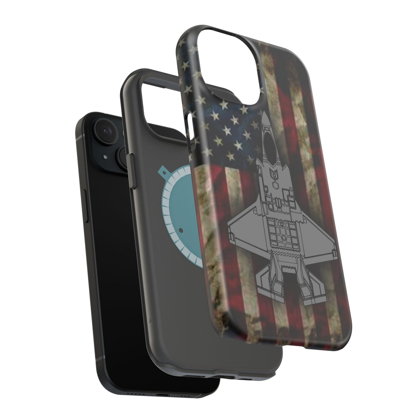 F-35A Old Glory Magnetic Tough Cases for iPhone