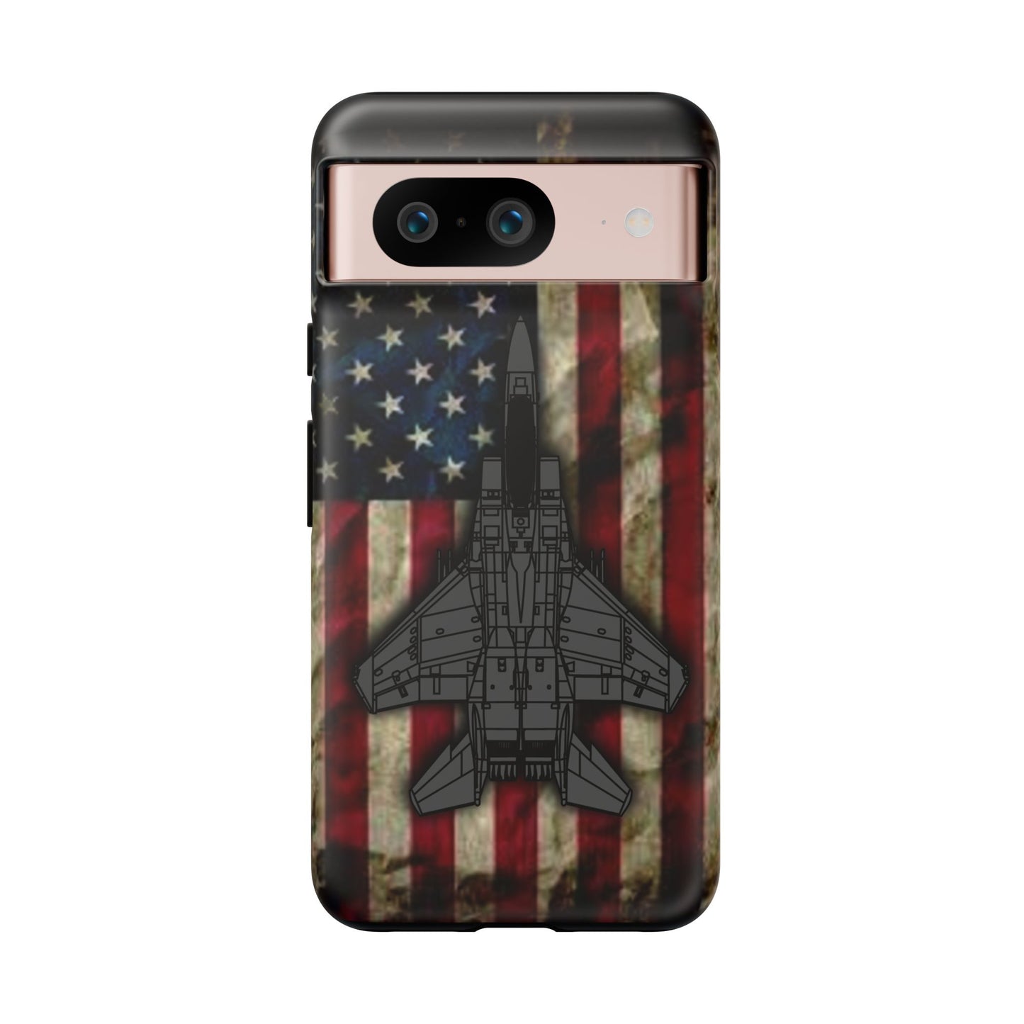 F-15E Old Glory Tough Cases for iPhone, Samsung, Google