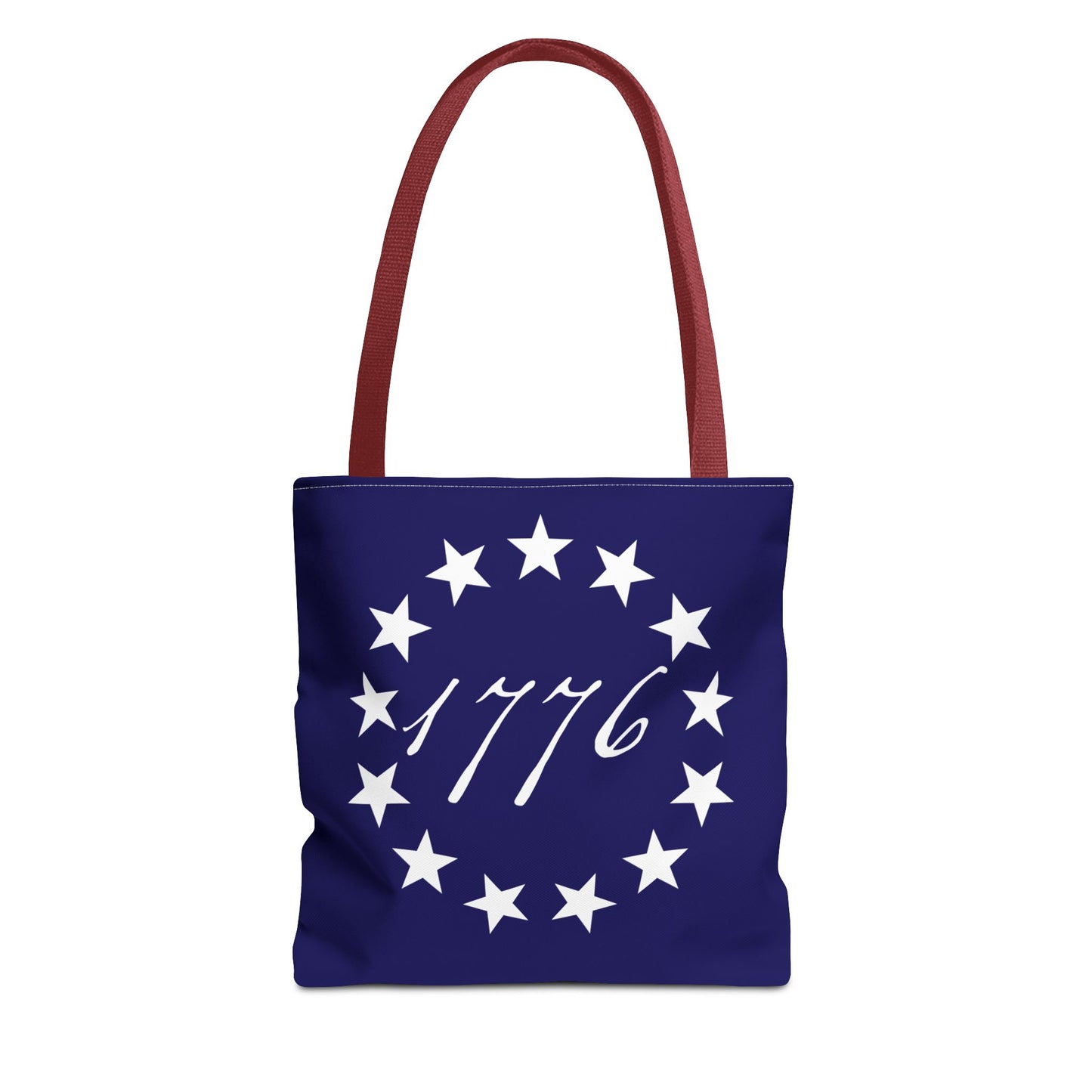 1776 Betsy Ross Flag Tote Bag — Patriotic Independence Day Grocery & Beach Tote