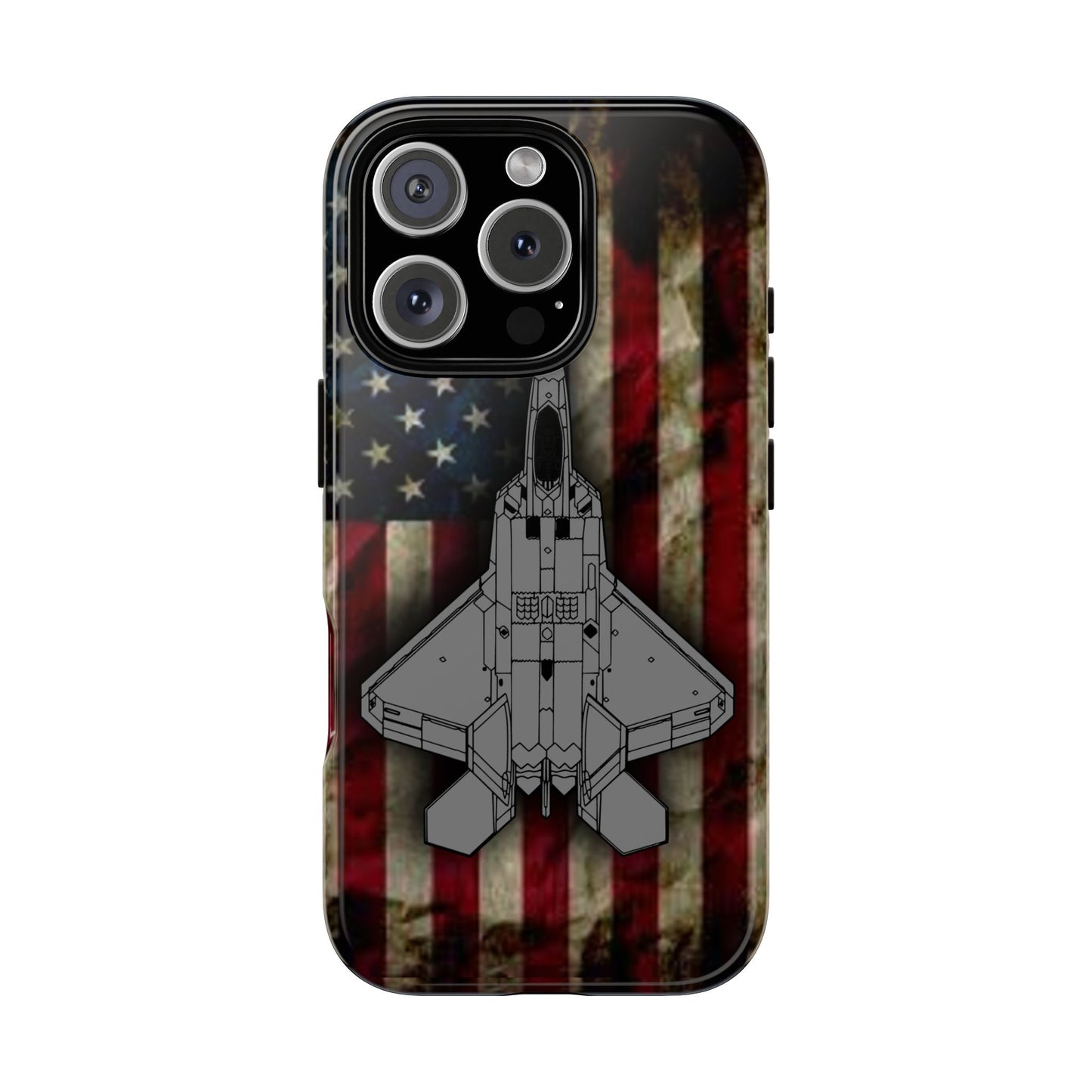 F-22 Old Glory Tough Cases for iPhone, Samsung, Google